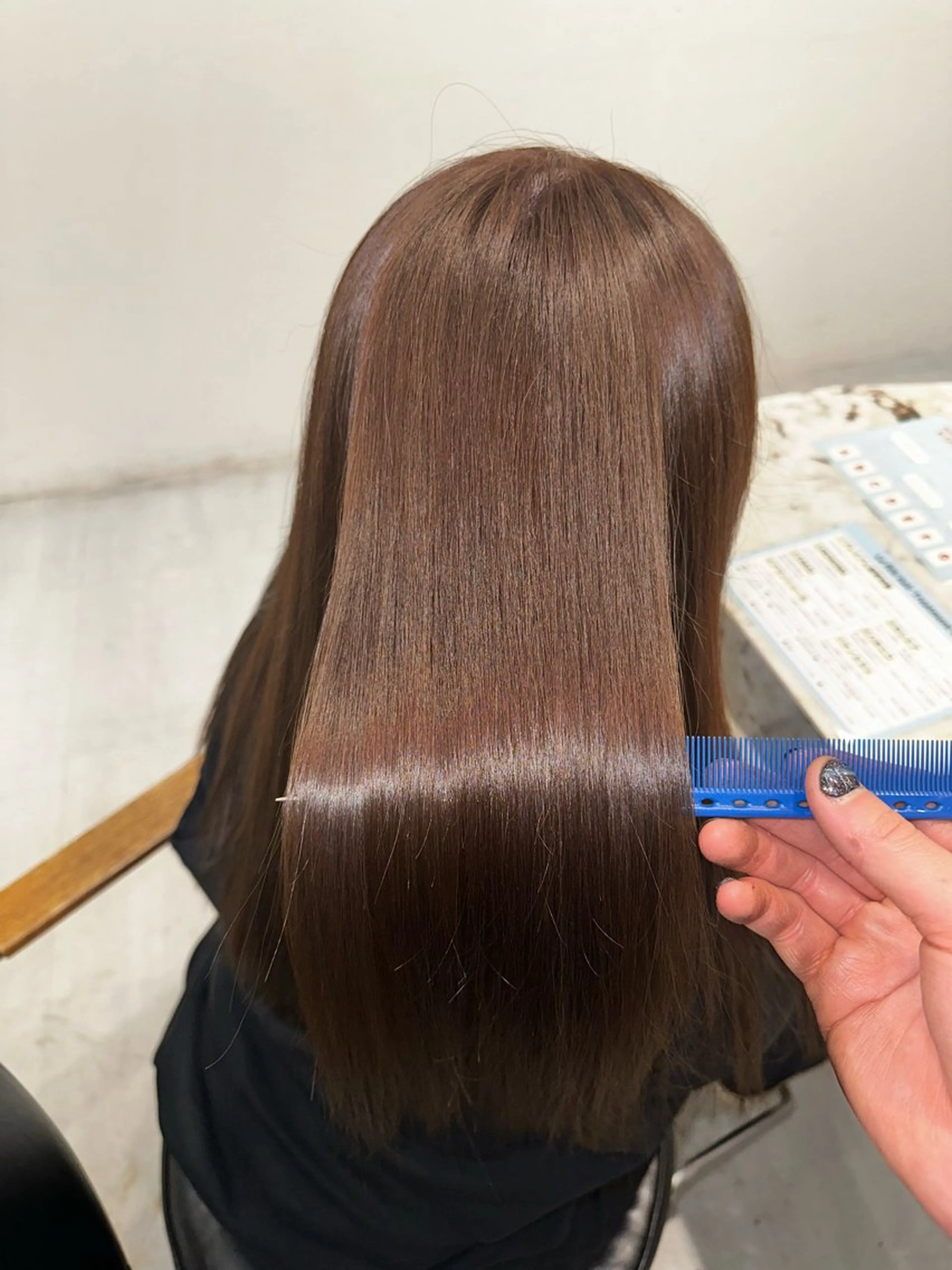 セミロング カラー カット ヘアカラー トリートメント La fith hair sept 銀座店所属・KOGA/ パーマモデル募集のヘアスタイル