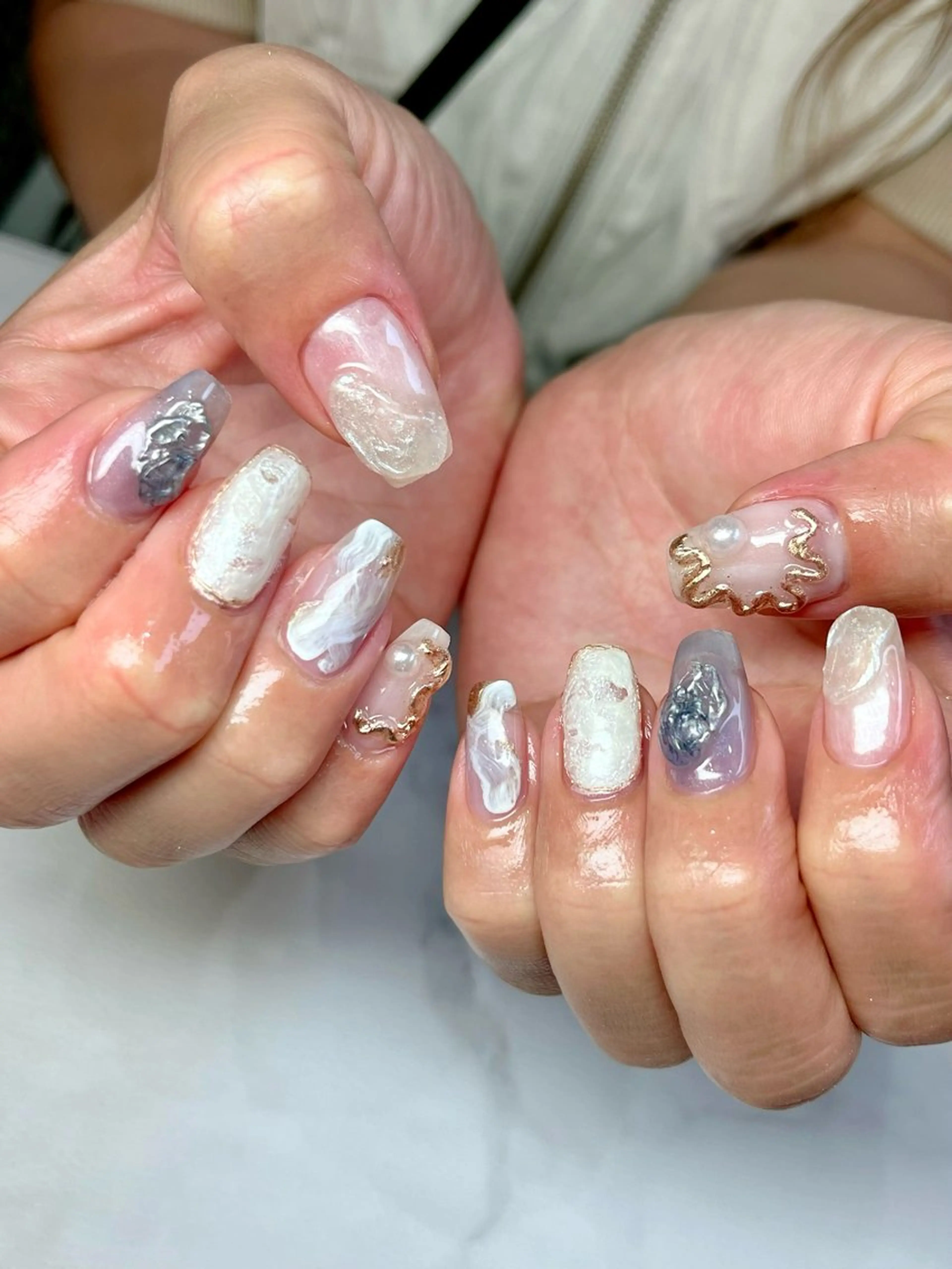 ネイル ハンドネイル lemon nailレモンネイルのネイルデザイン