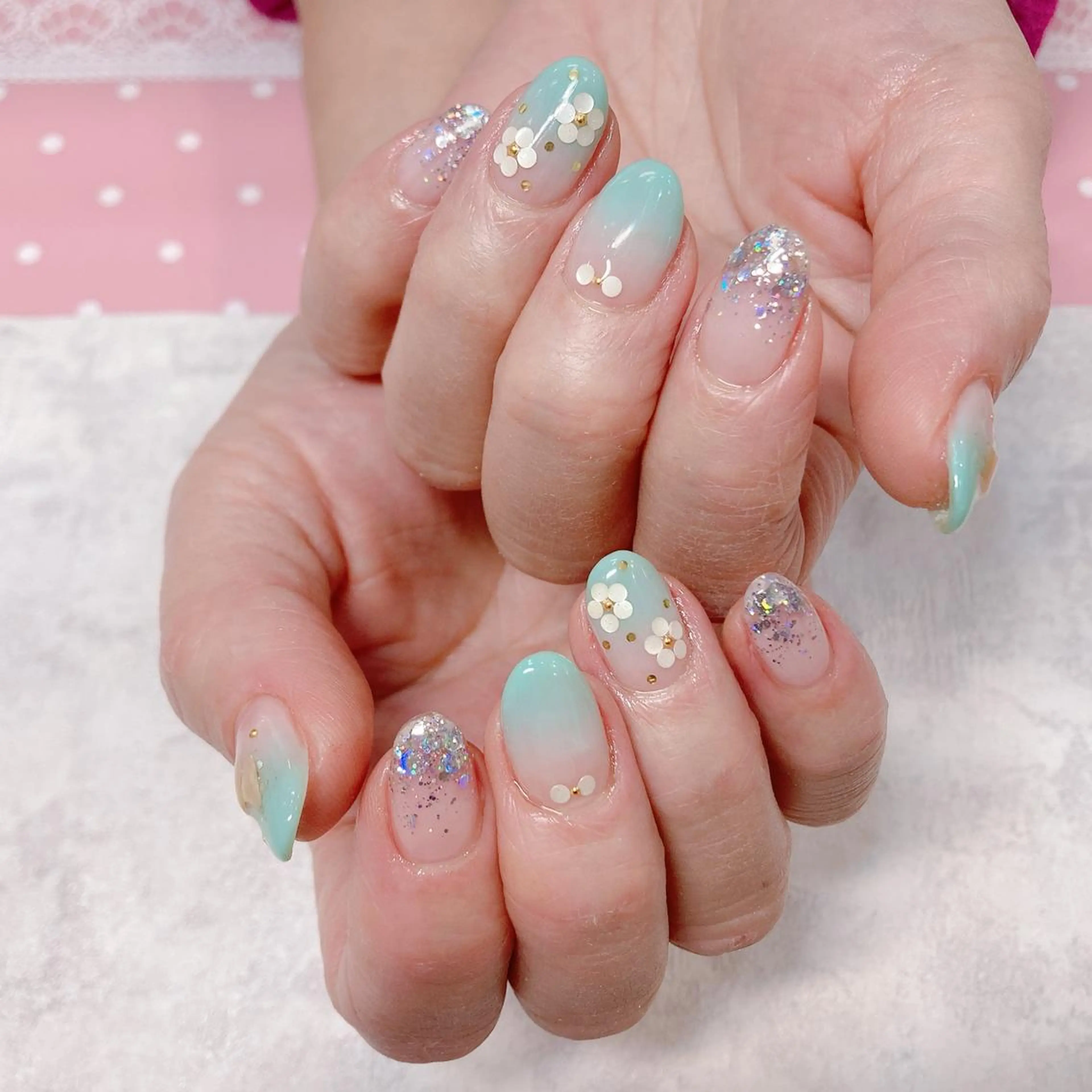 ネイル バニーアイズ　ネイル ニューオータニ博多店のネイルデザイン