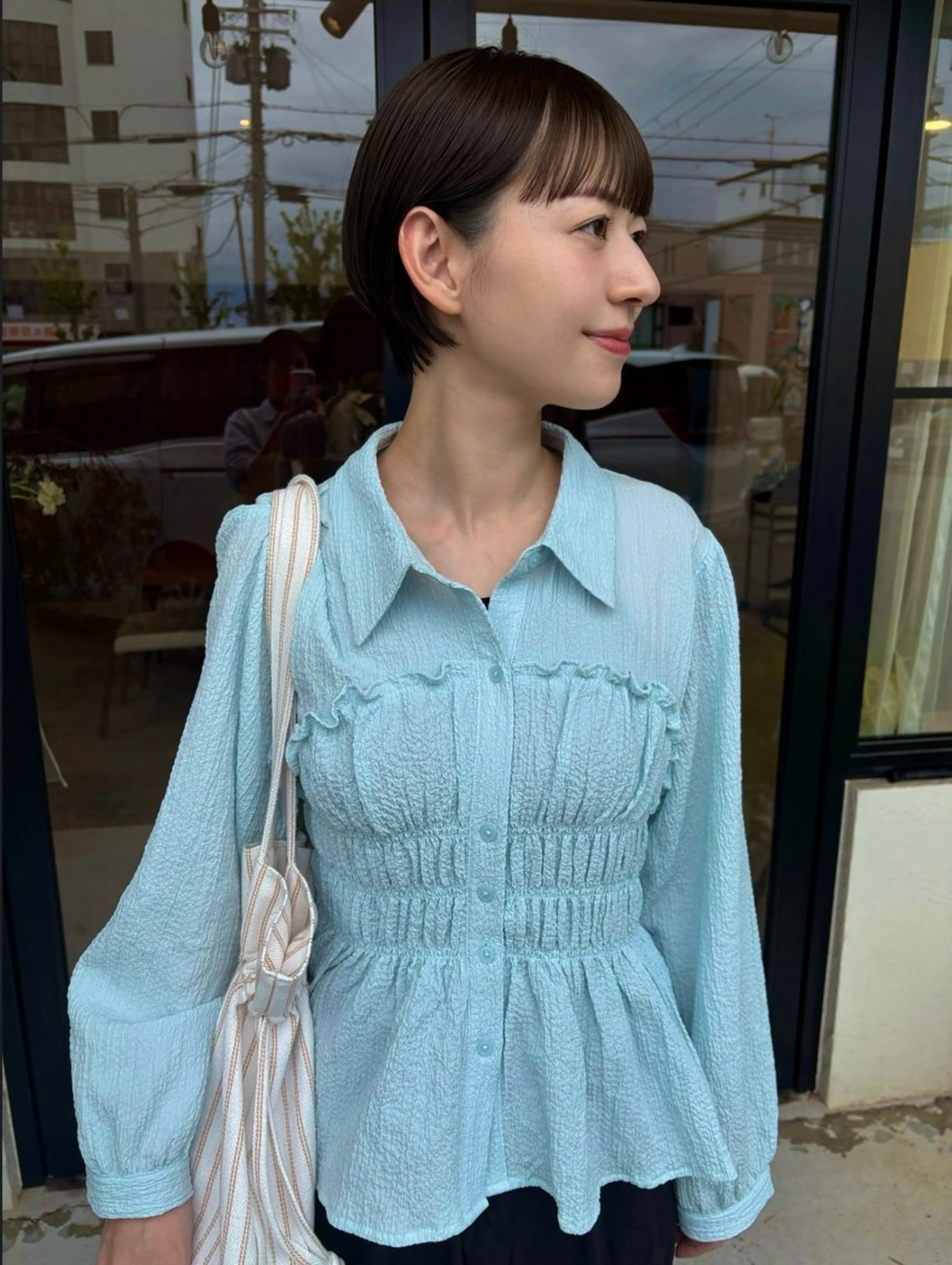 ショート 和泉市フルール 古賀　薫のヘアスタイル