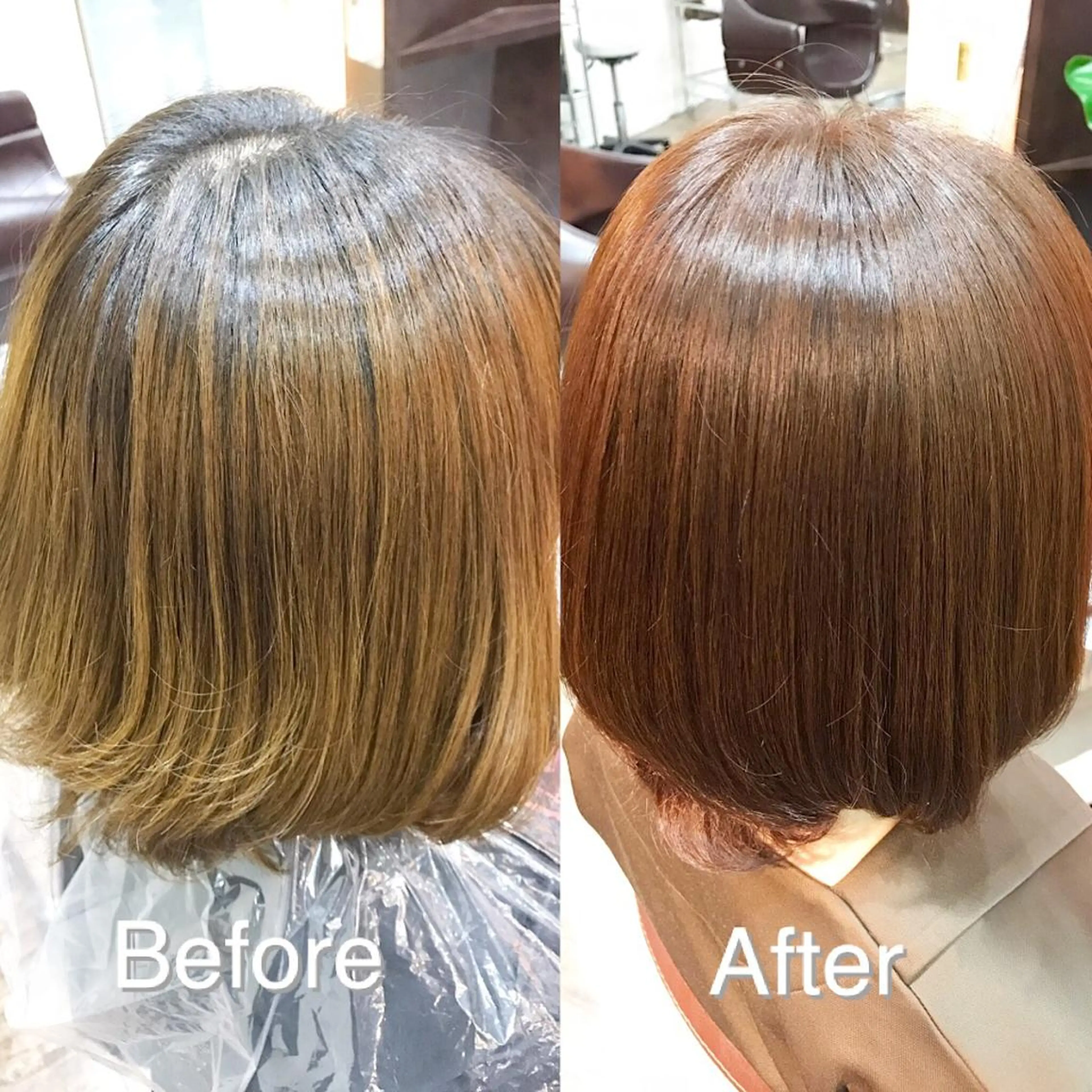 ショート カラー ブラウンカラー 透明感カラー ハイライトカラー ピンクカラー ピンクブラウン CALON銀座　松田 力丸のヘアスタイル