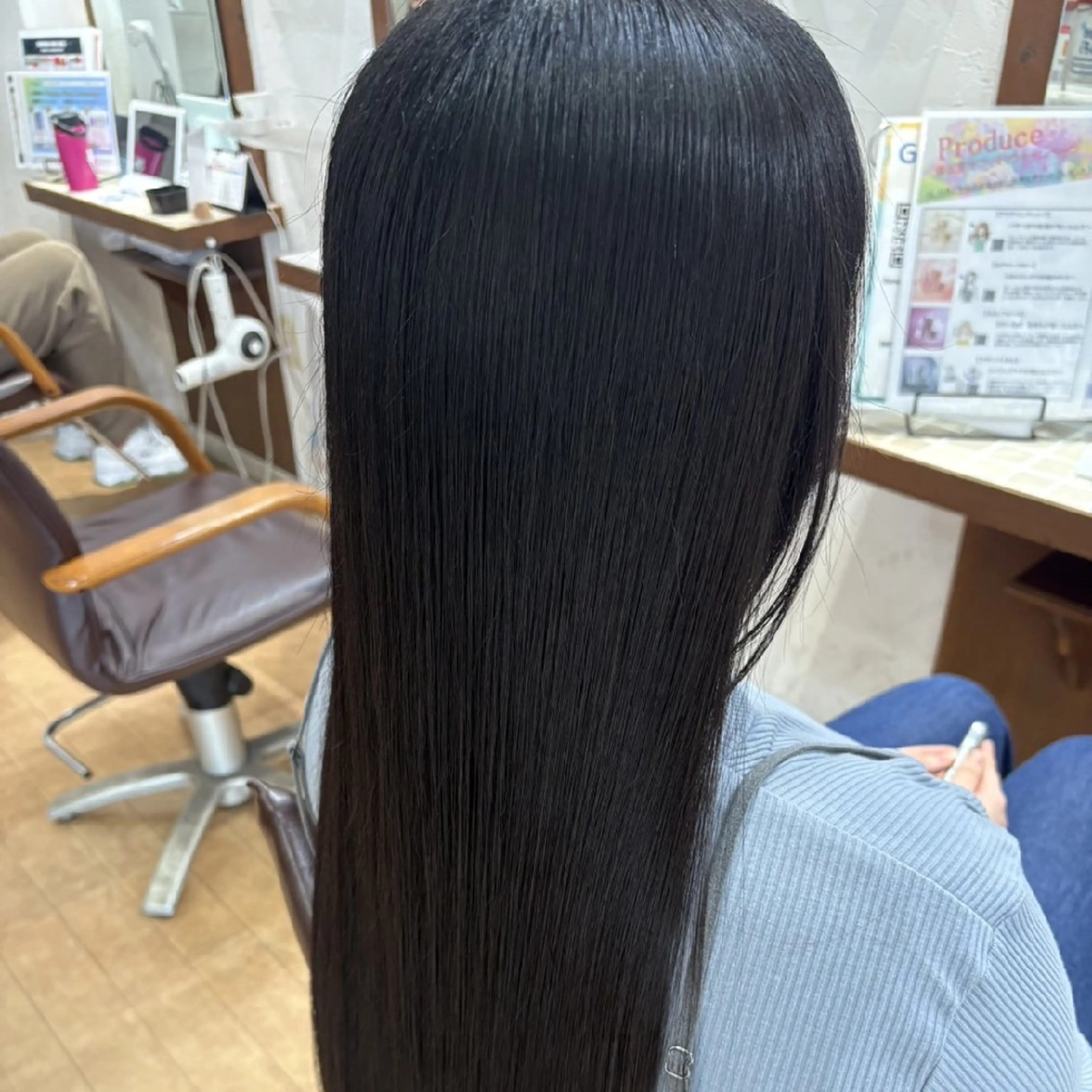 カラー ロング 無料モデル募集中🫧 田村 羽夏のヘアスタイル