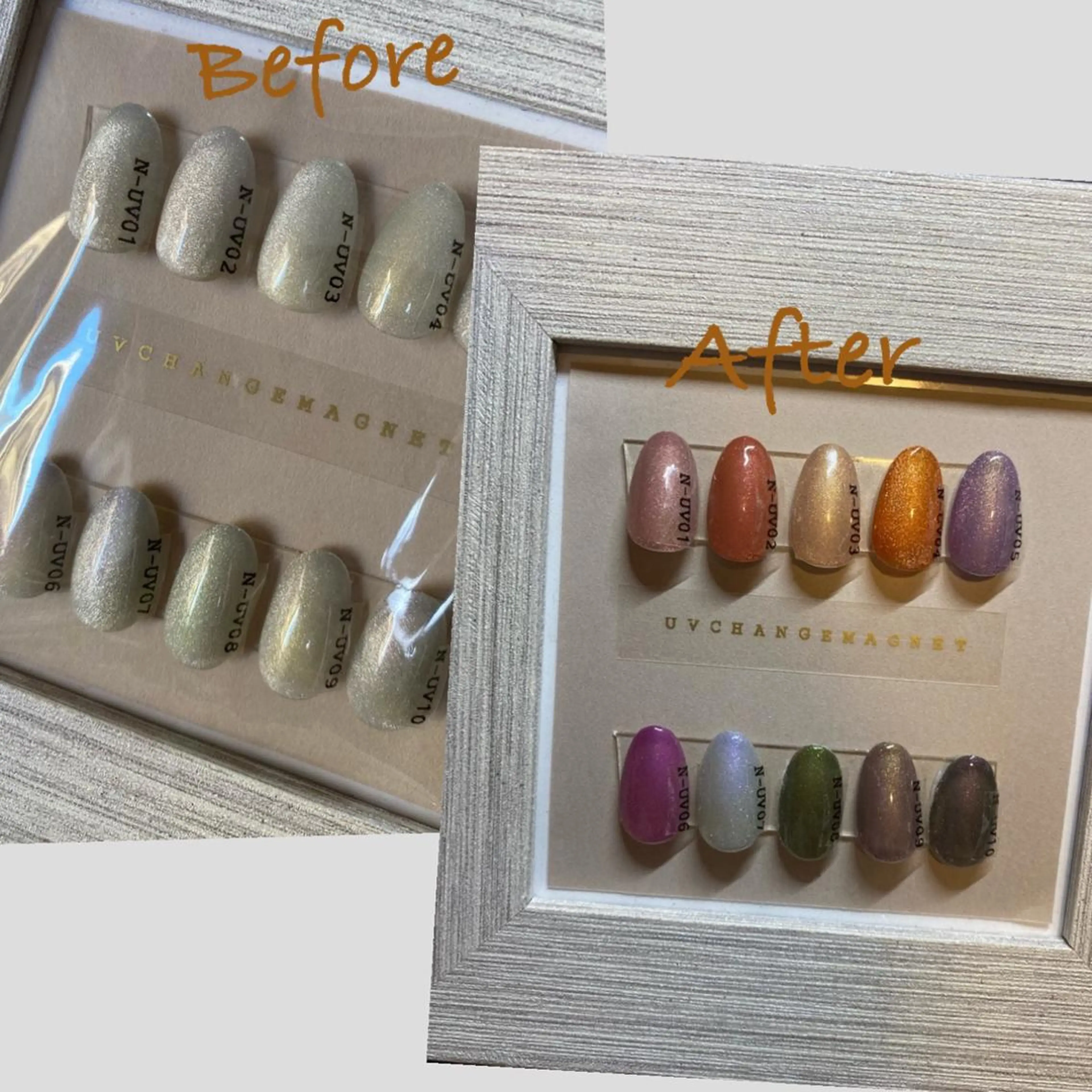 ネイル マグネットネイル UVネイル ハンドネイル 🌿Charme🌿 MAIのネイルデザイン