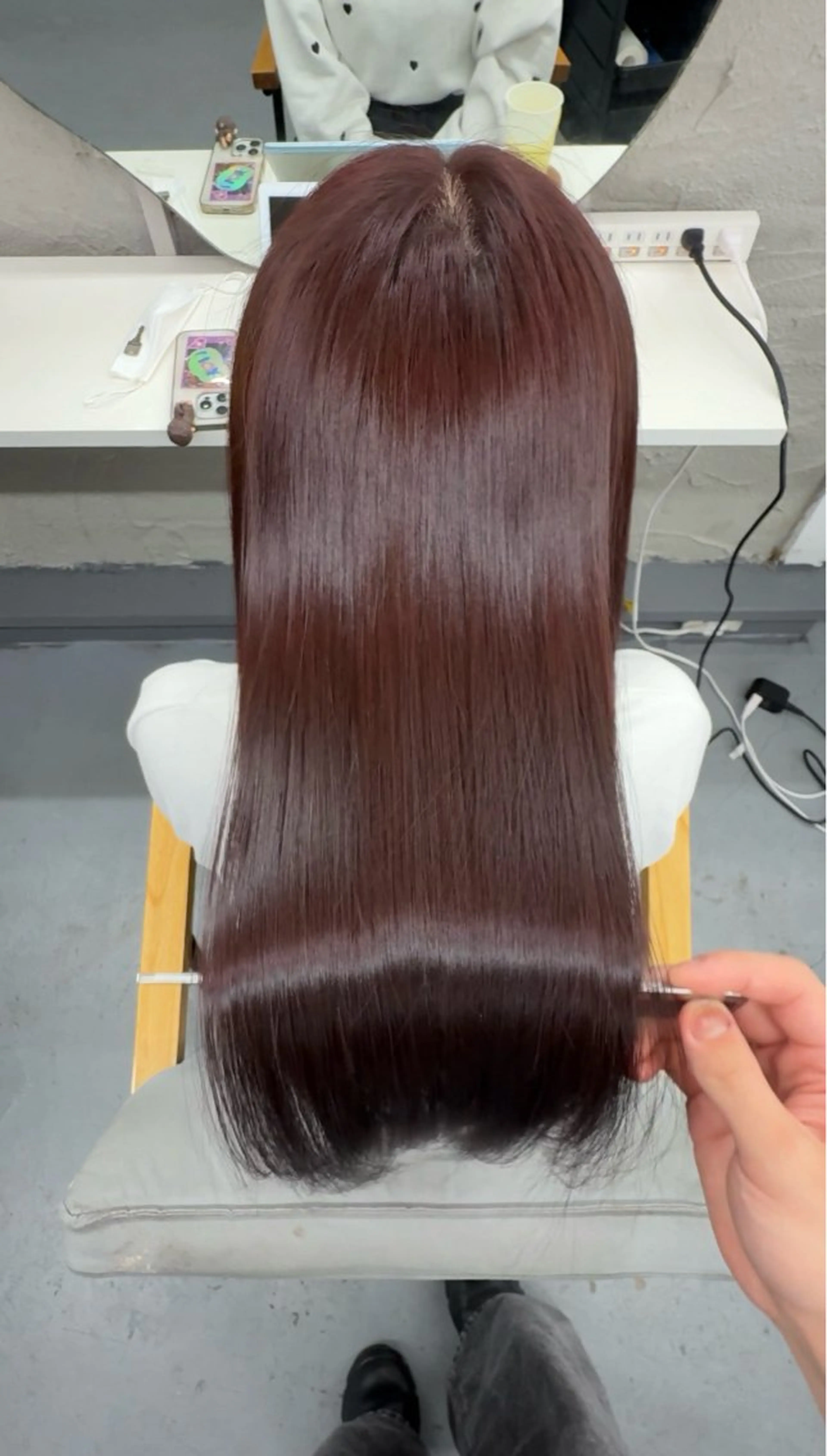 ロング 髪質改善 カット ヘアカラー (柏)美髪矯正 髪質改善特化だいちのヘアスタイル