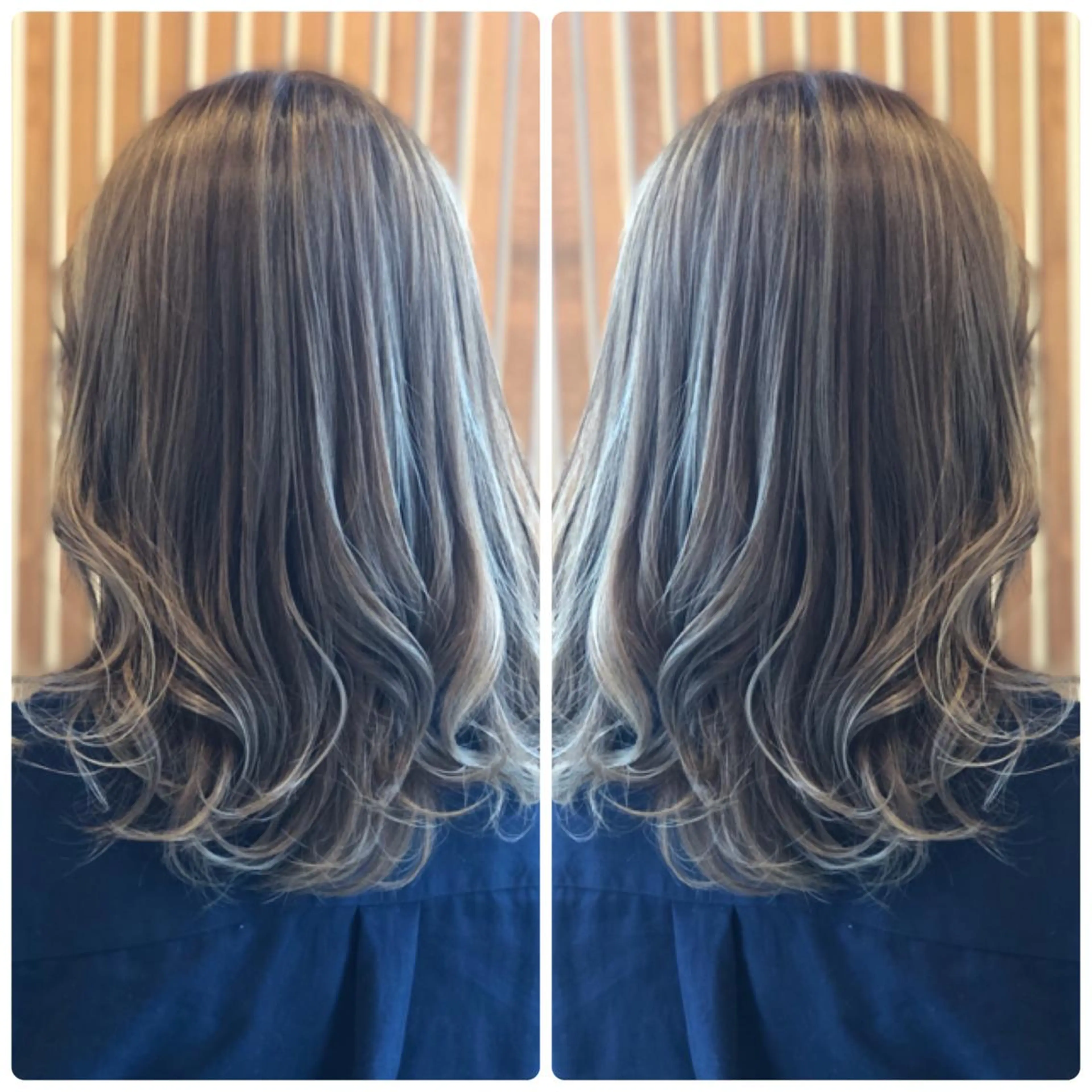 セミロング カラー グレージュ カット ヘアカラー トリートメント 小山内 龍一郎 店長のヘアスタイル