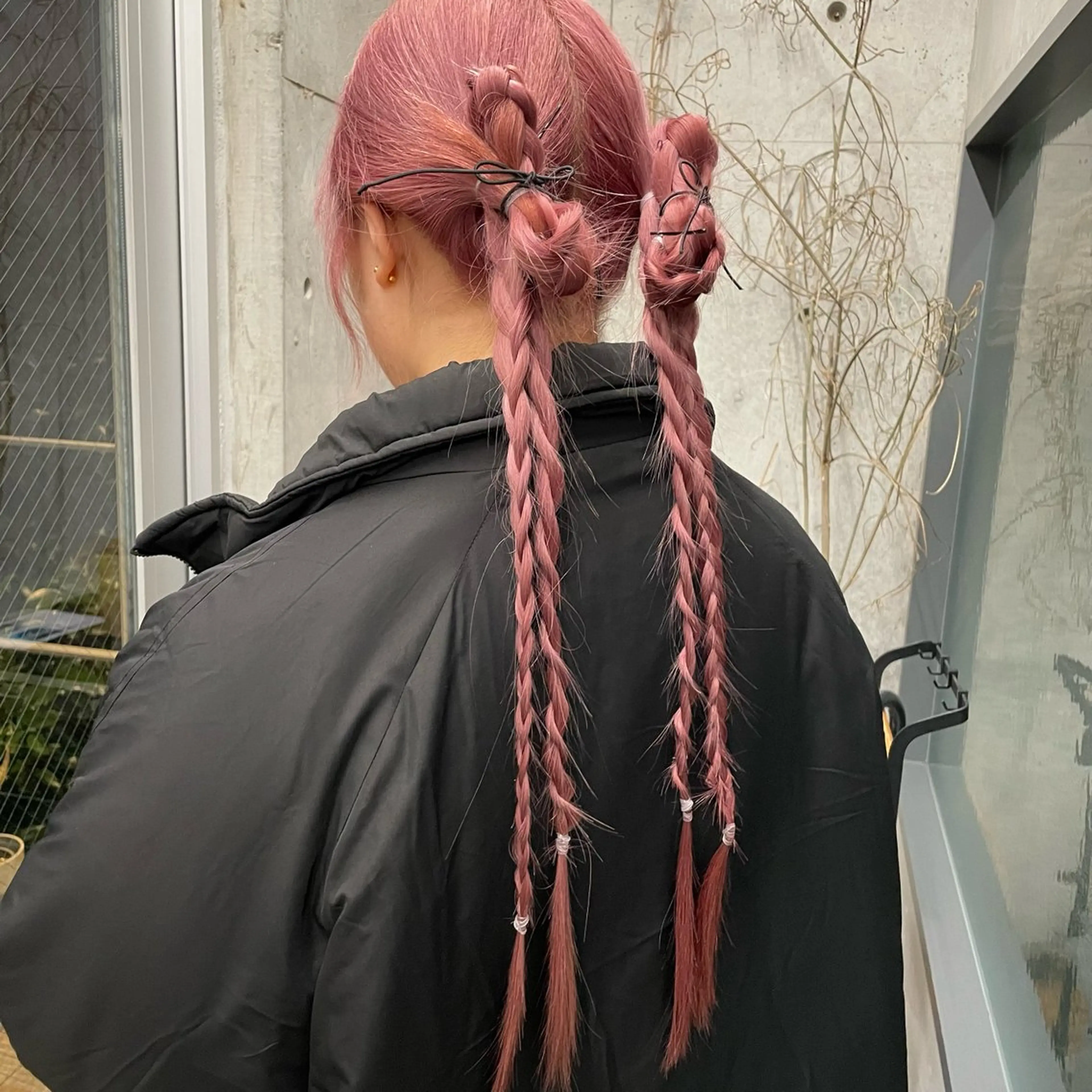 ロング ヘアアレンジ ヘアセット トレンドカラー🥣／ ヘアアレンジ✩.*˚のヘアスタイル