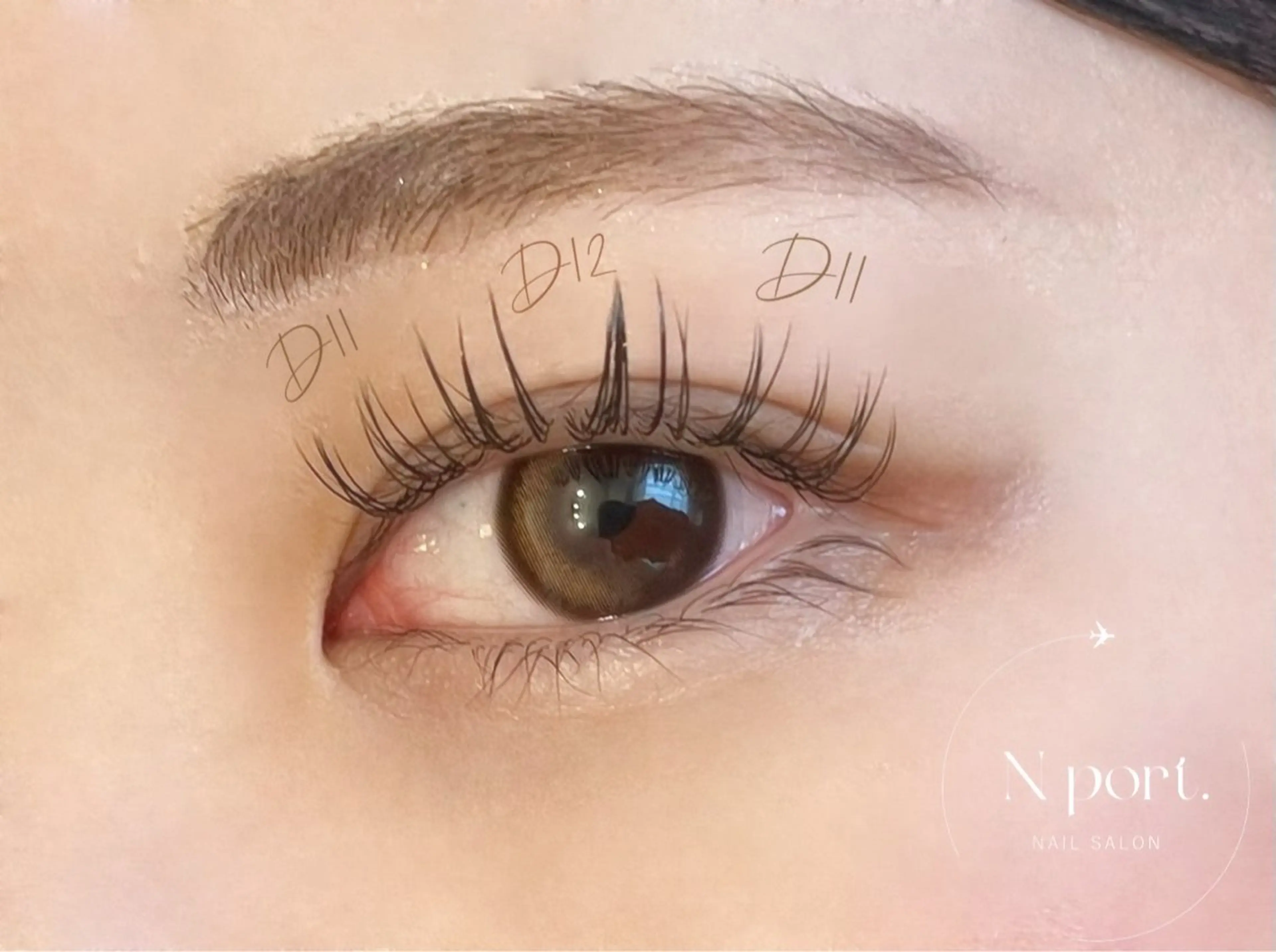 【まつエク】フラットラッシュ100本の写真