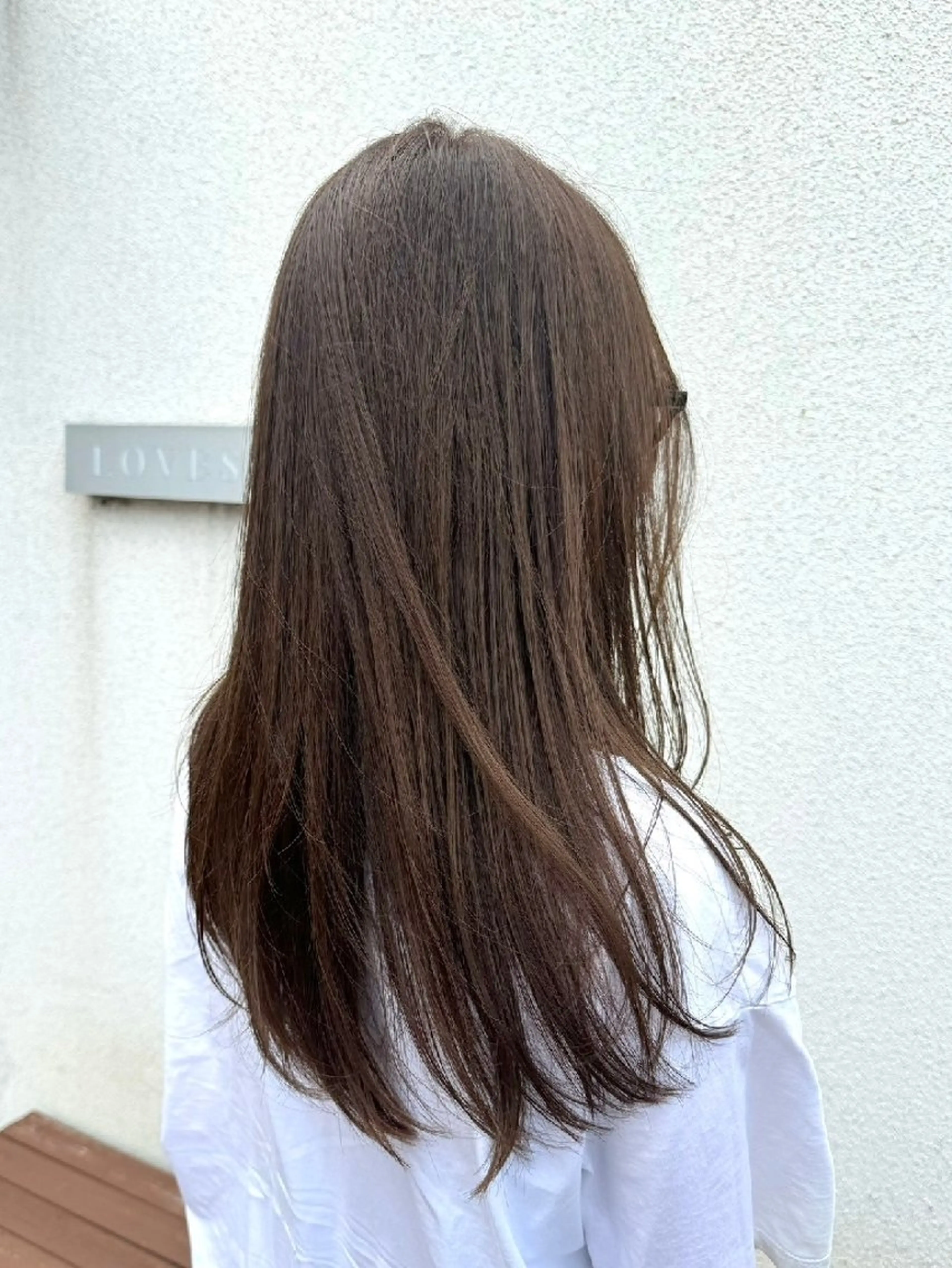 ロング ヘアカラー IPPO アカデミーのヘアスタイル