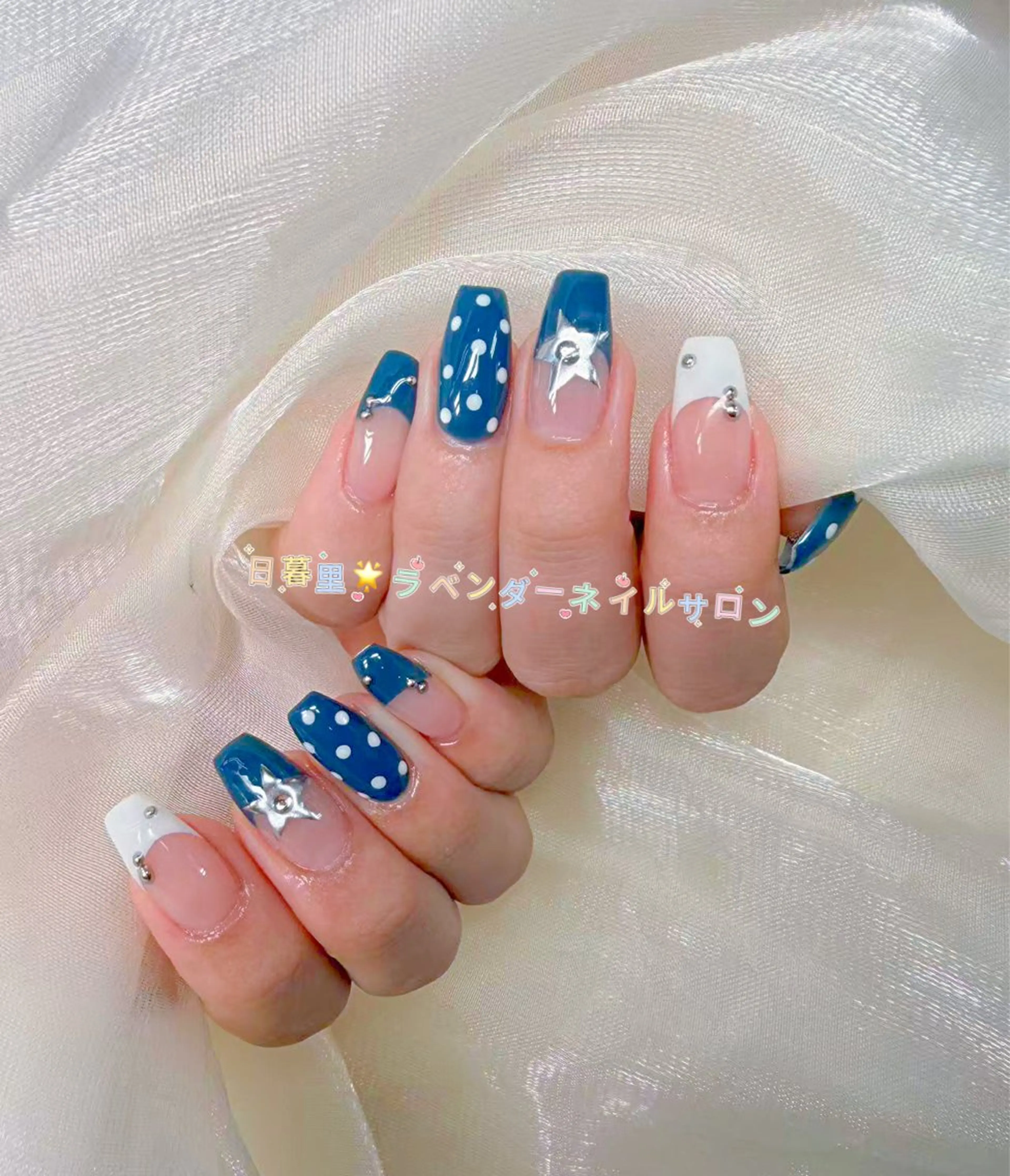 ネイル ラベンダー💖日暮里 ルル💖ネイルのネイルデザイン