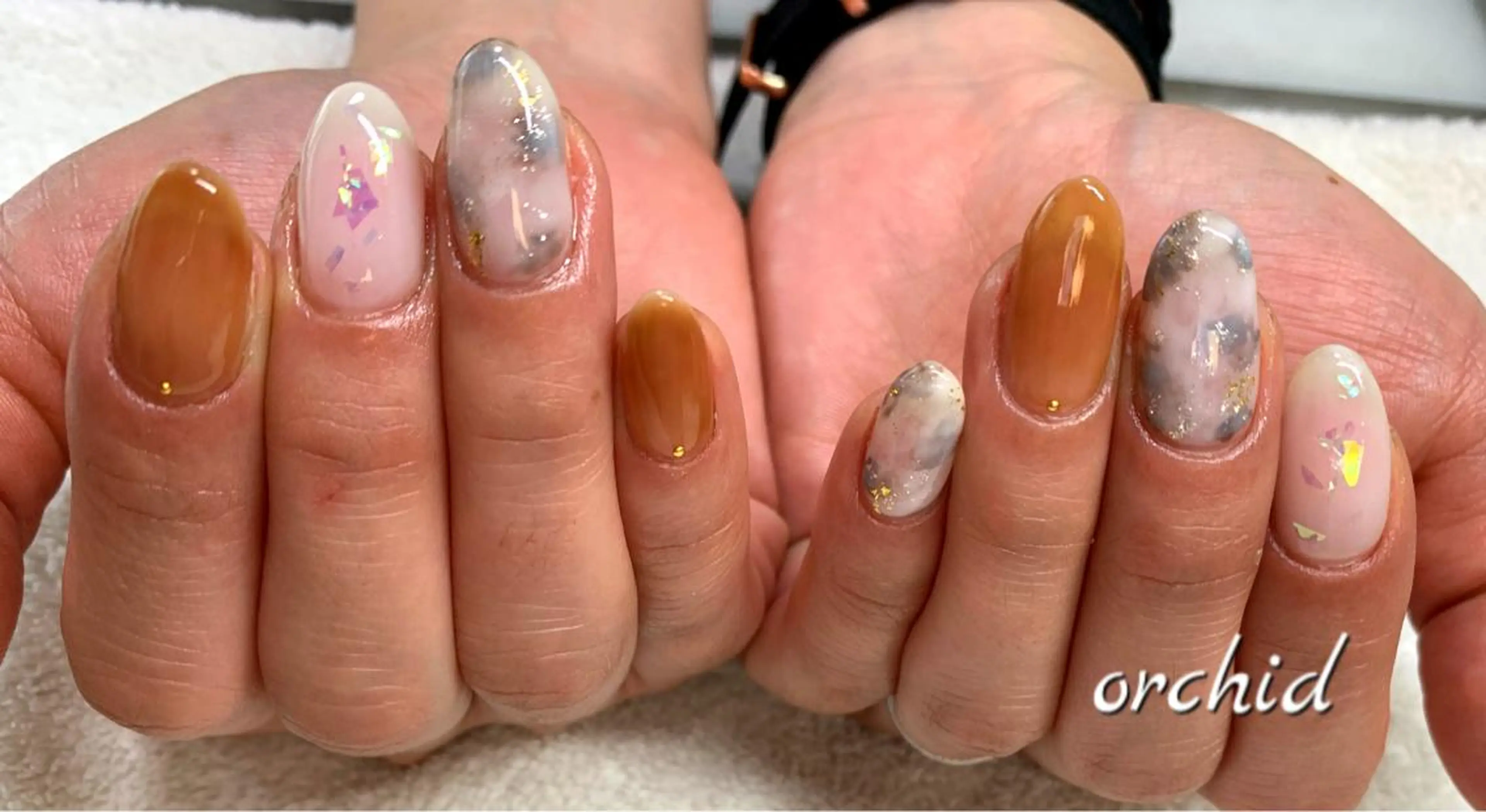 ネイル orchid ♡オーキッドのネイルデザイン