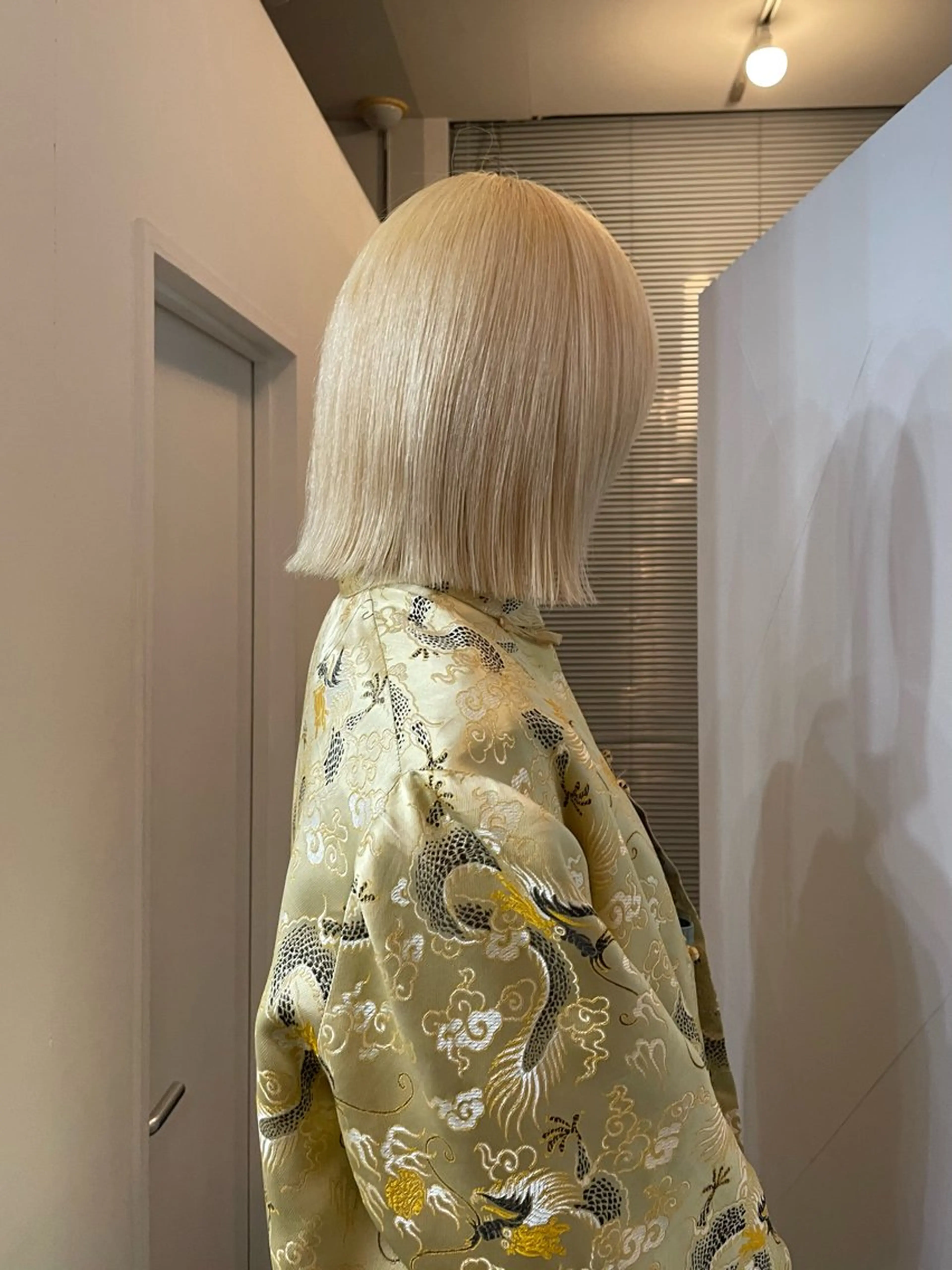 ミディアム カラー ヘアカラー トリートメント chiharu ボブ/レイヤーのヘアスタイル