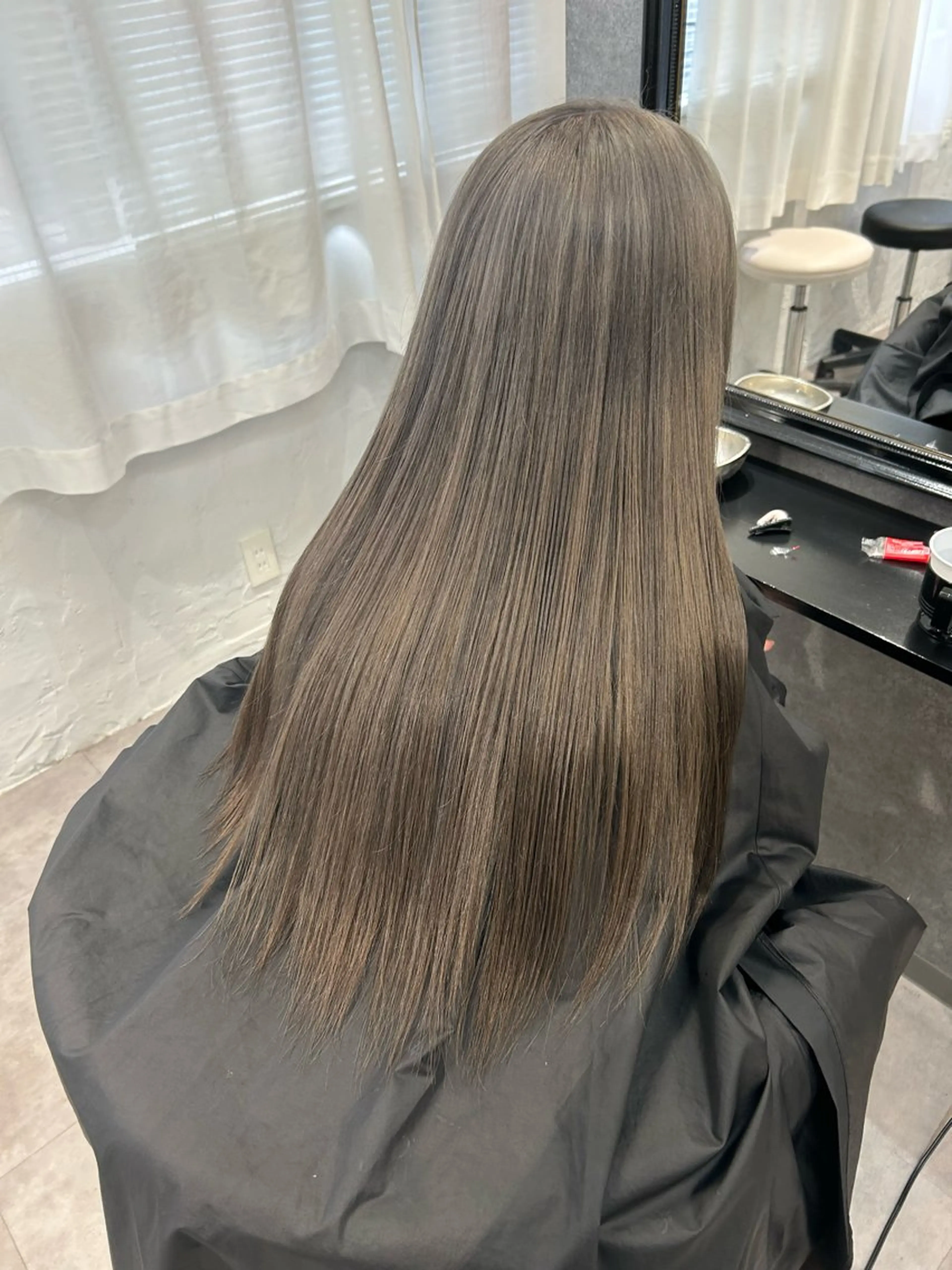 カラー anju/大阪/ ハイトーン/心斎橋のヘアスタイル