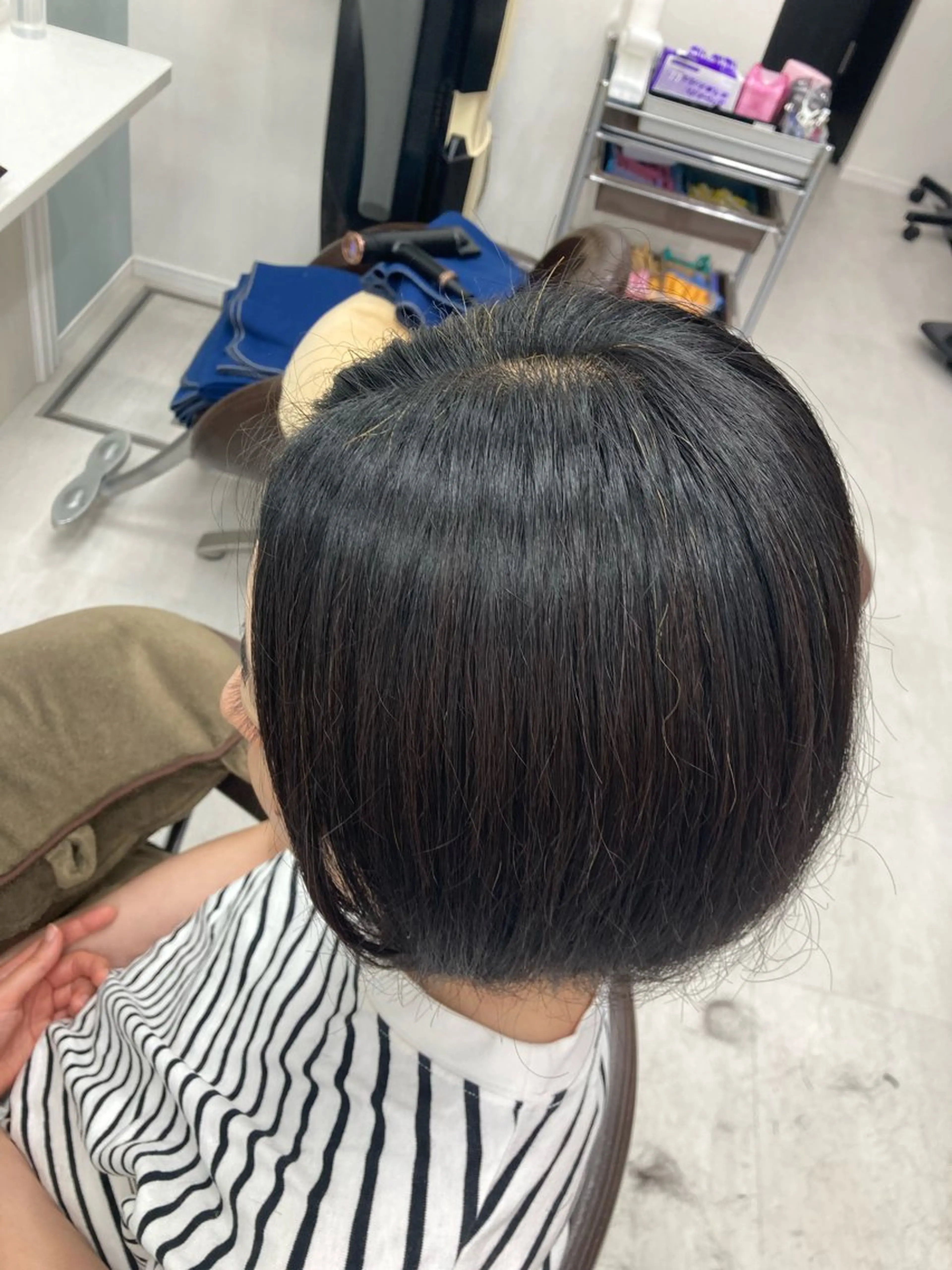 ミディアム 保谷 かおりのヘアスタイル