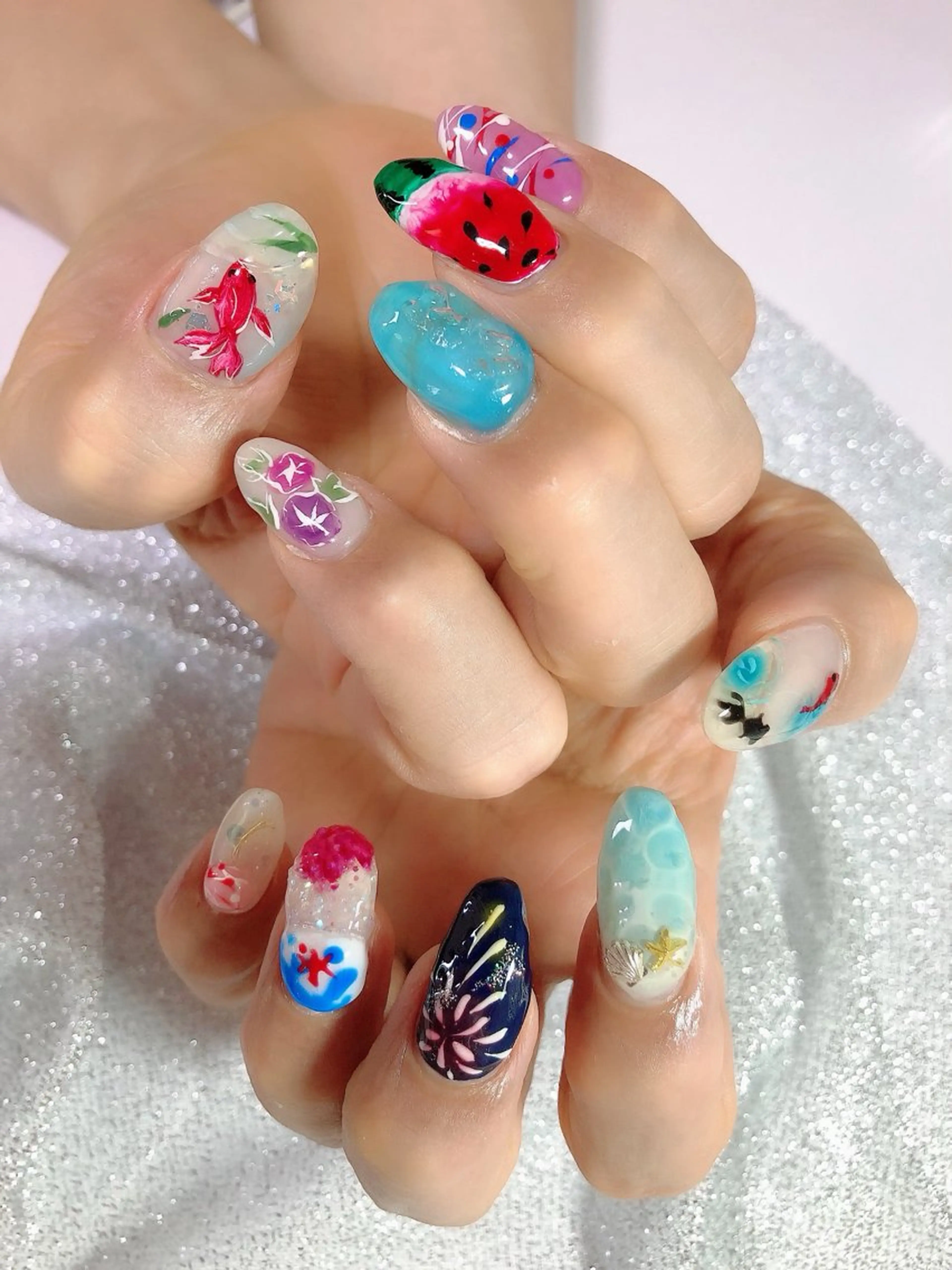 ネイル ハンドネイル ハンドケア MIMINENE NAILのネイルデザイン