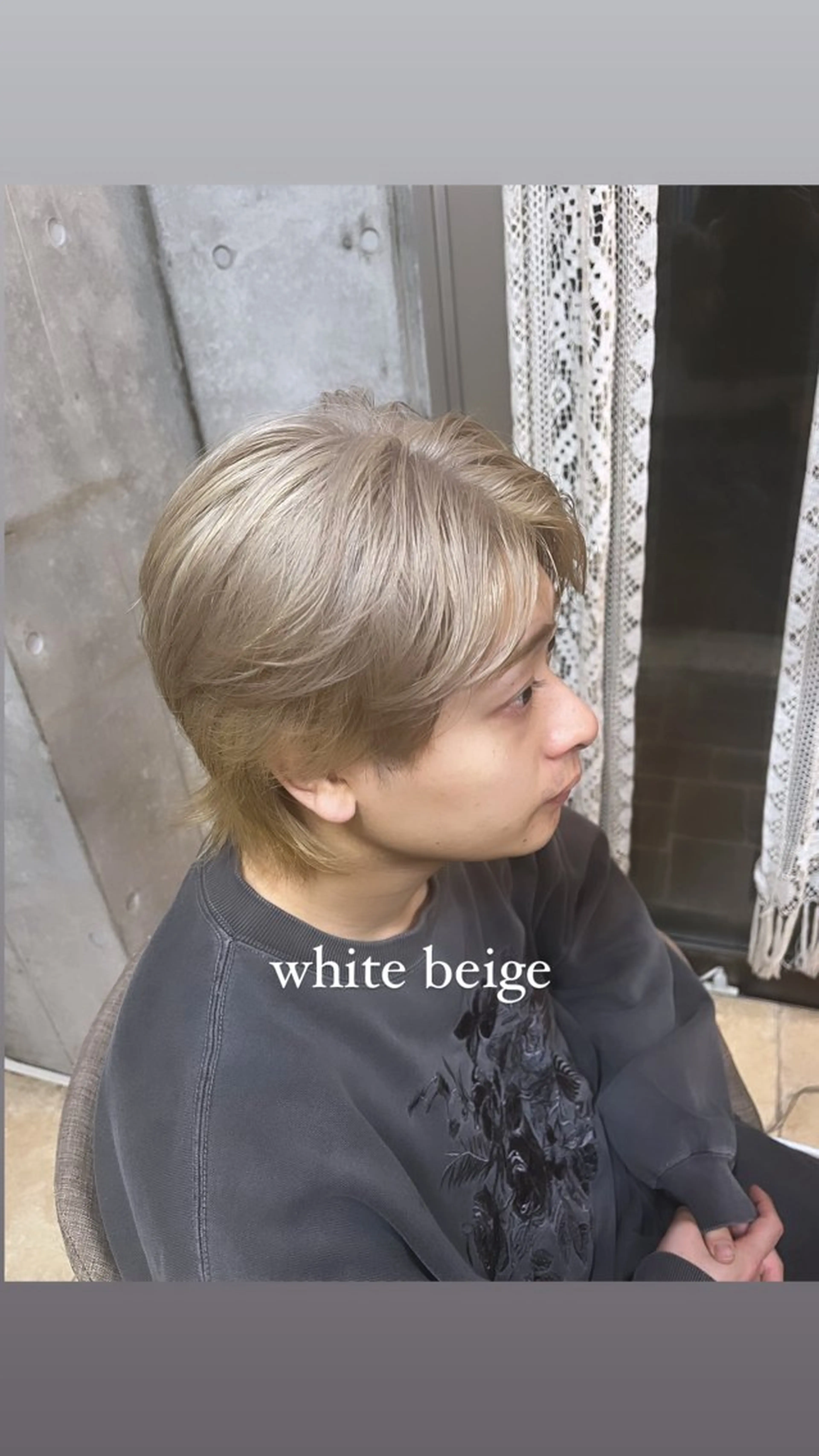 ショート カラー 🌱ぱっつとボブカ ット🌱/Ryotaのヘアスタイル