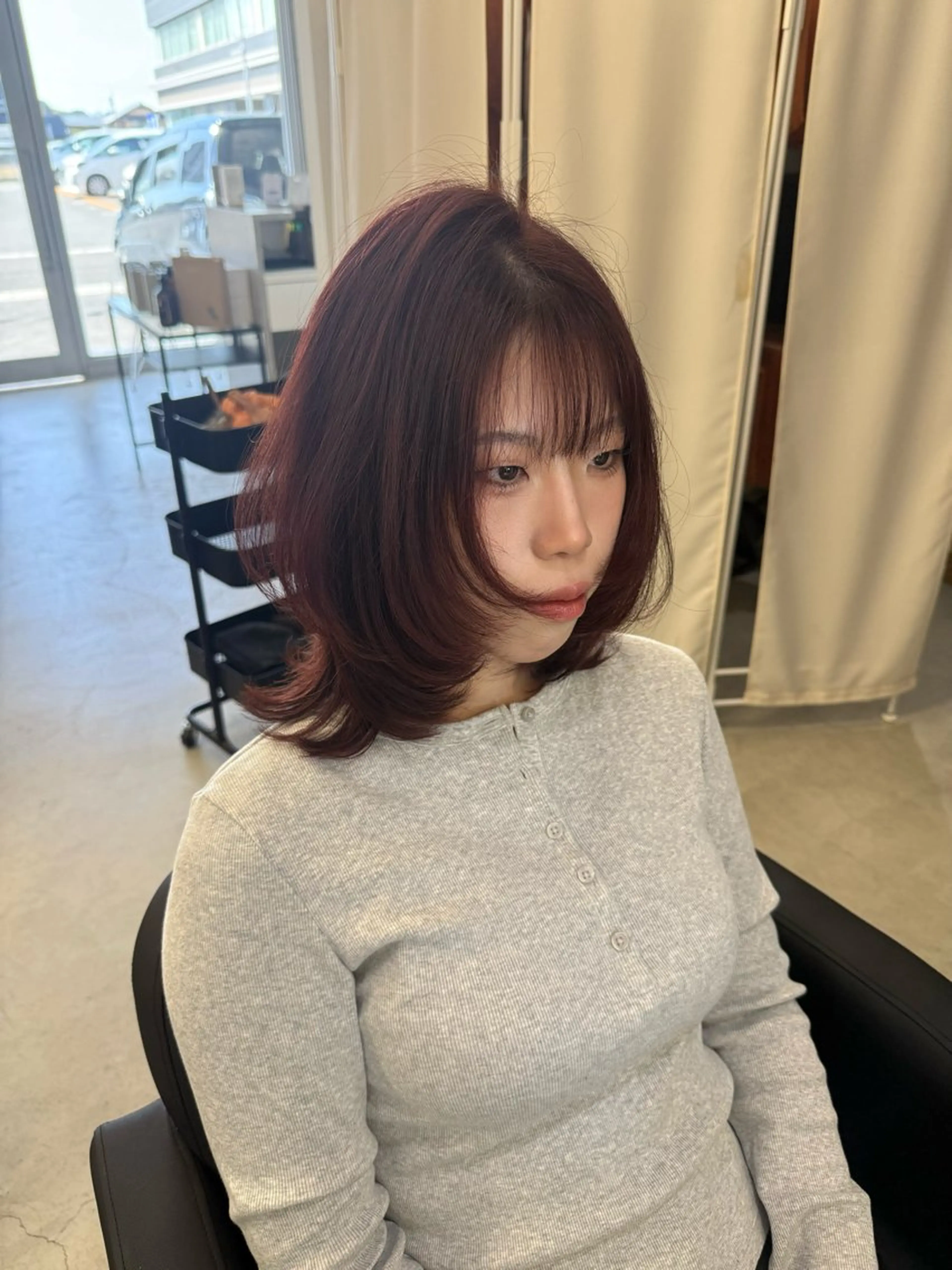 ミディアム Hinane ‪❤︎‬のヘアスタイル