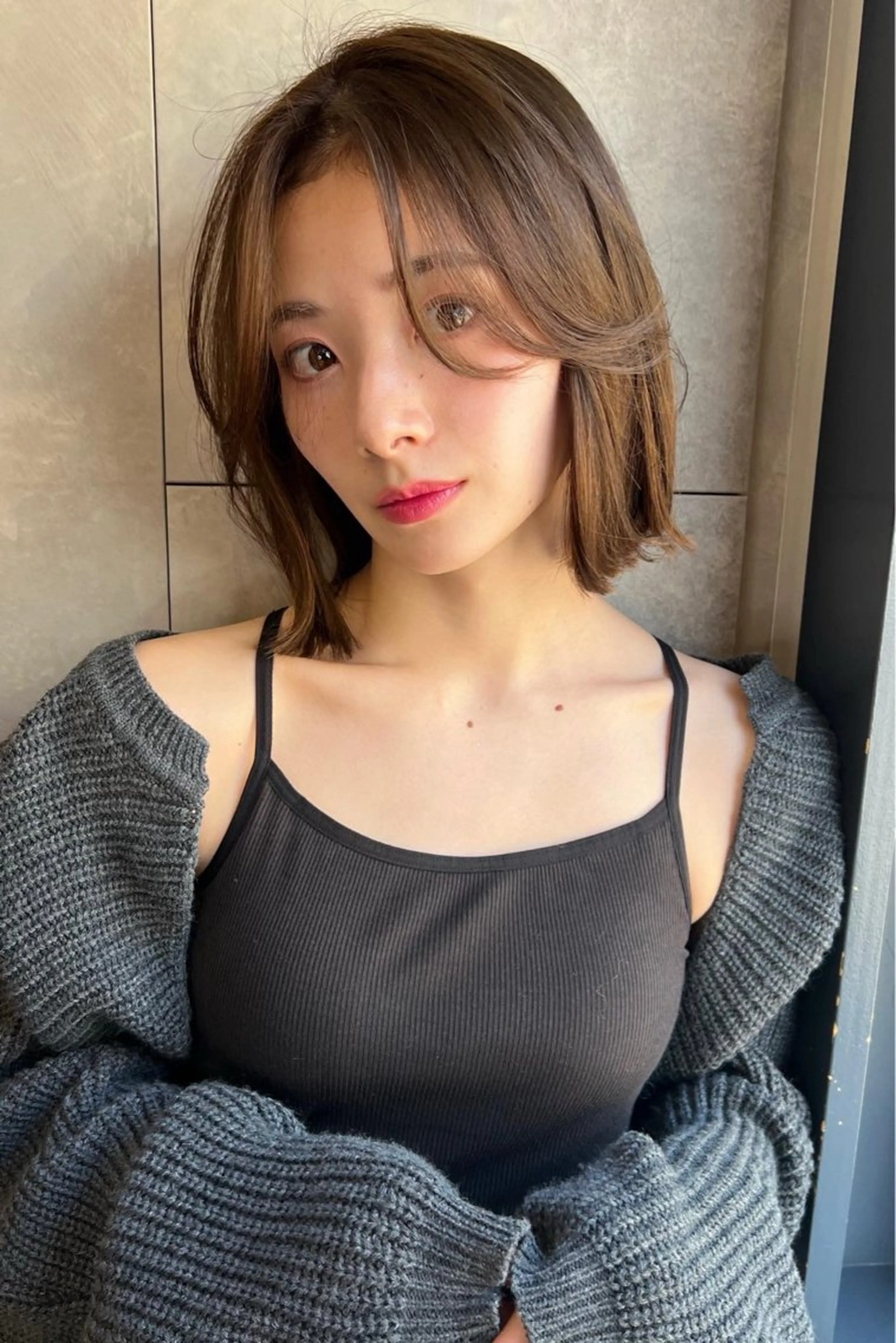 ショート rioカットカラー ♡韓国レイヤーのヘアスタイル