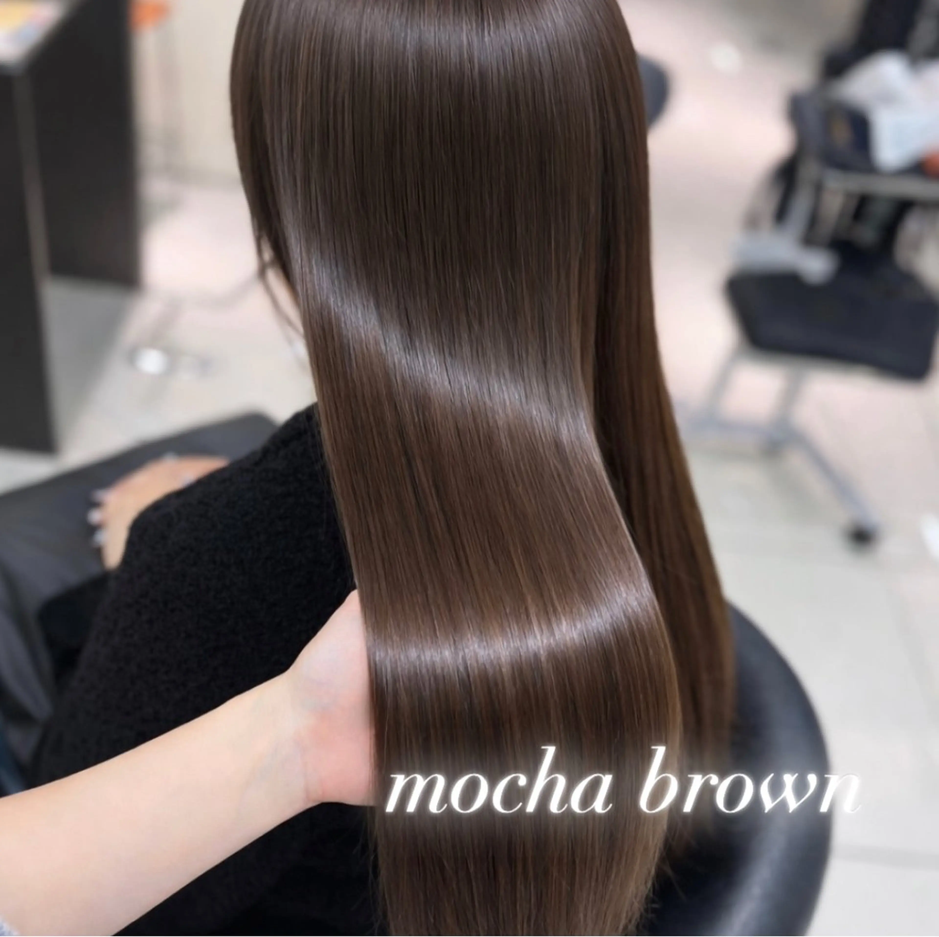 ロング 韓国風ヘア カット ヘアカラー トリートメント sakura🎀 韓国ヘア/オリーブのヘアスタイル