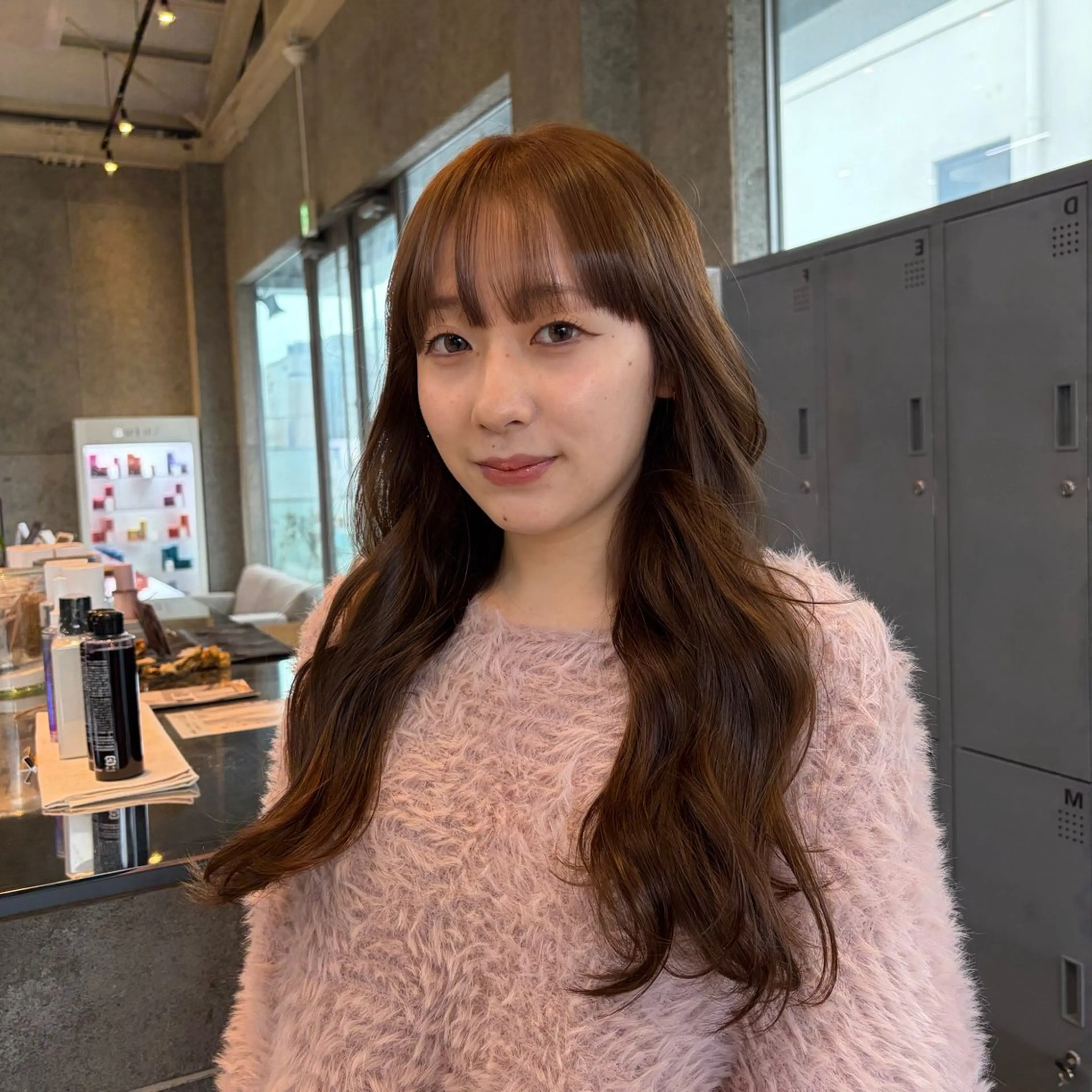 ロング カラー 透けるカラー 🫧‪かふうのヘアスタイル