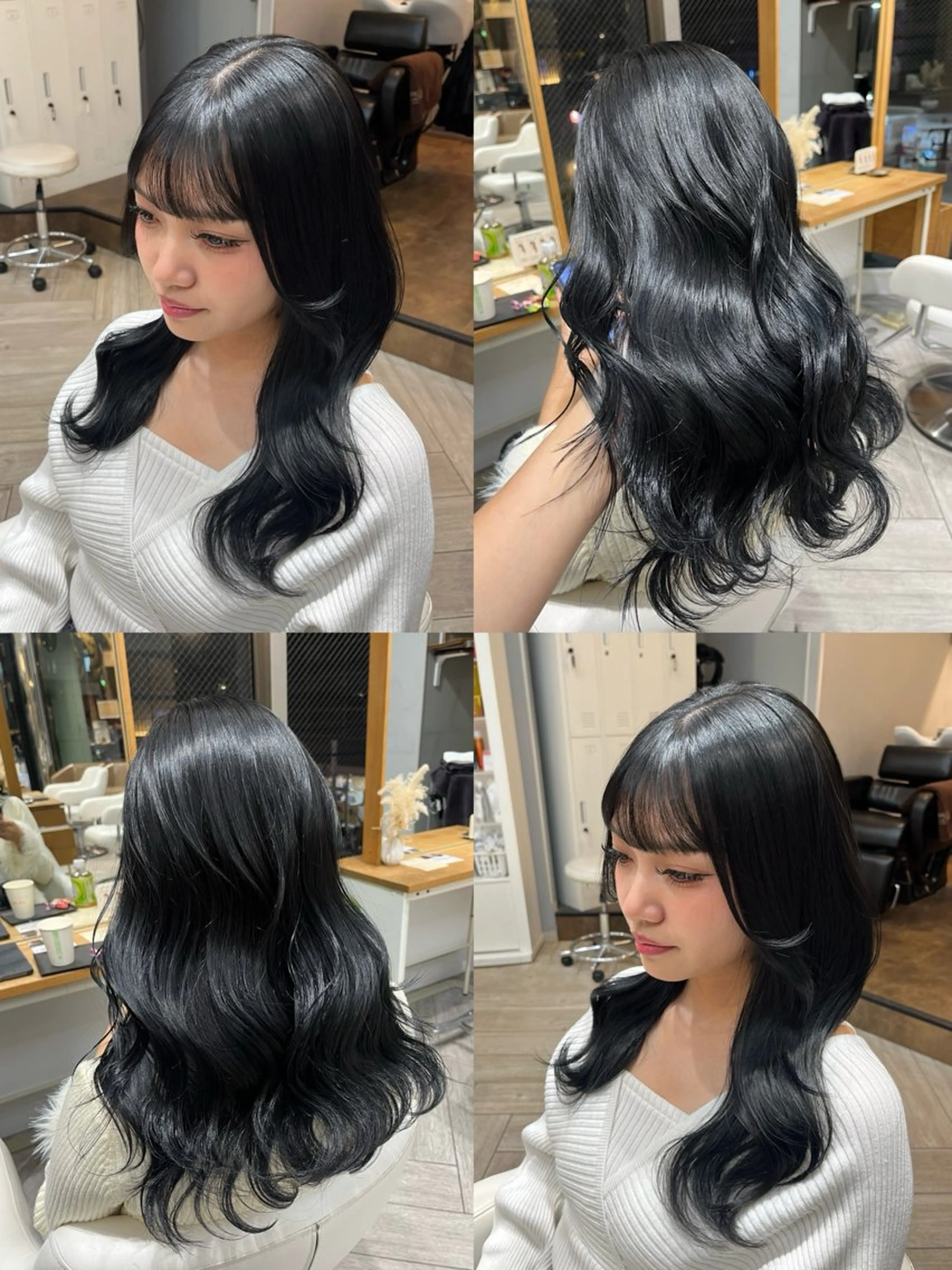 ロング カット ヘアカラー トリートメント AVANCE. chisatoのヘアスタイル