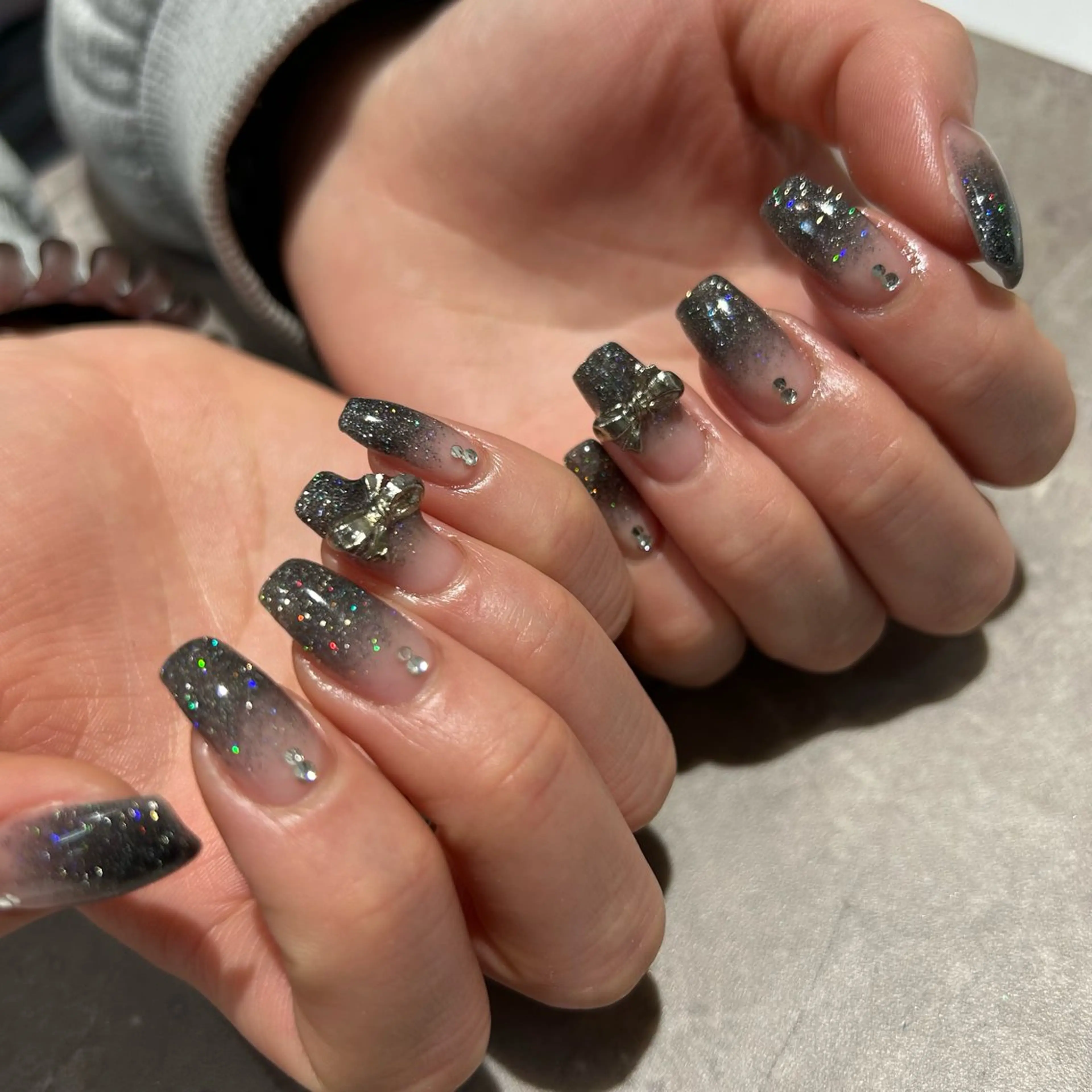 ネイル キラキラネイル ラメ(グリッター) Lulea nailのネイルデザイン