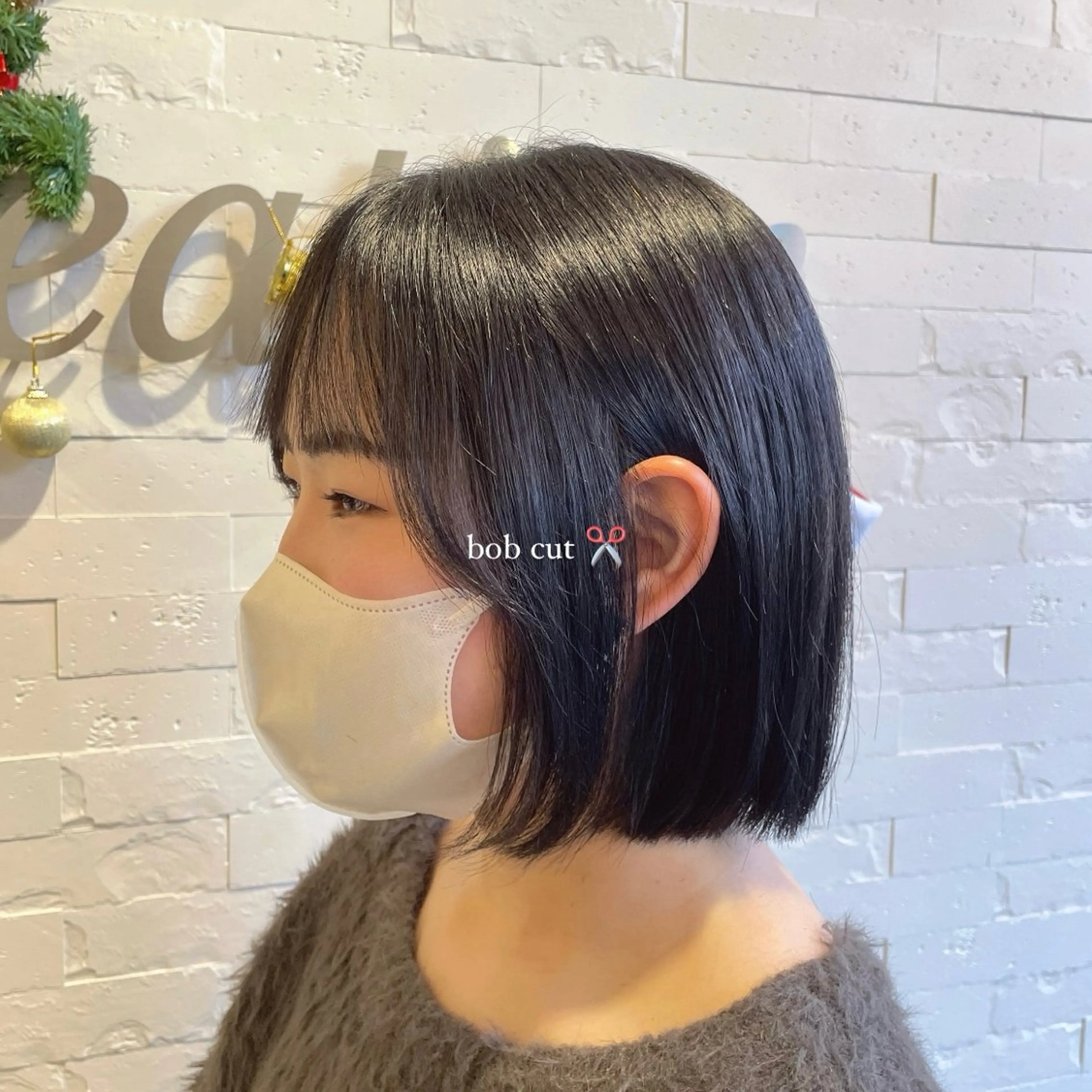 ショート カット レイヤー🩵オリーブ /透明感/Miuのヘアスタイル