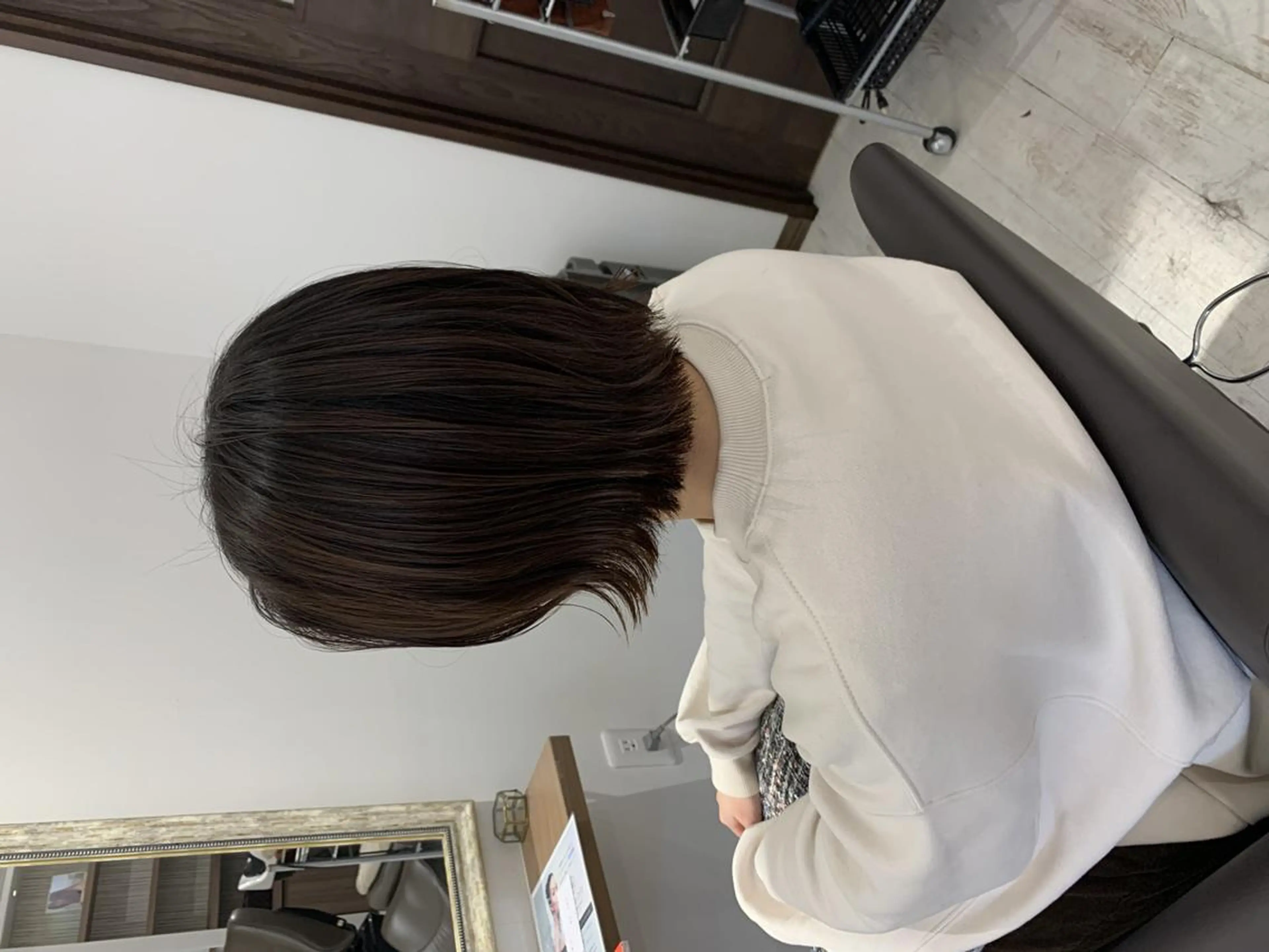 ミディアム 瀬尾 由希菜のヘアスタイル