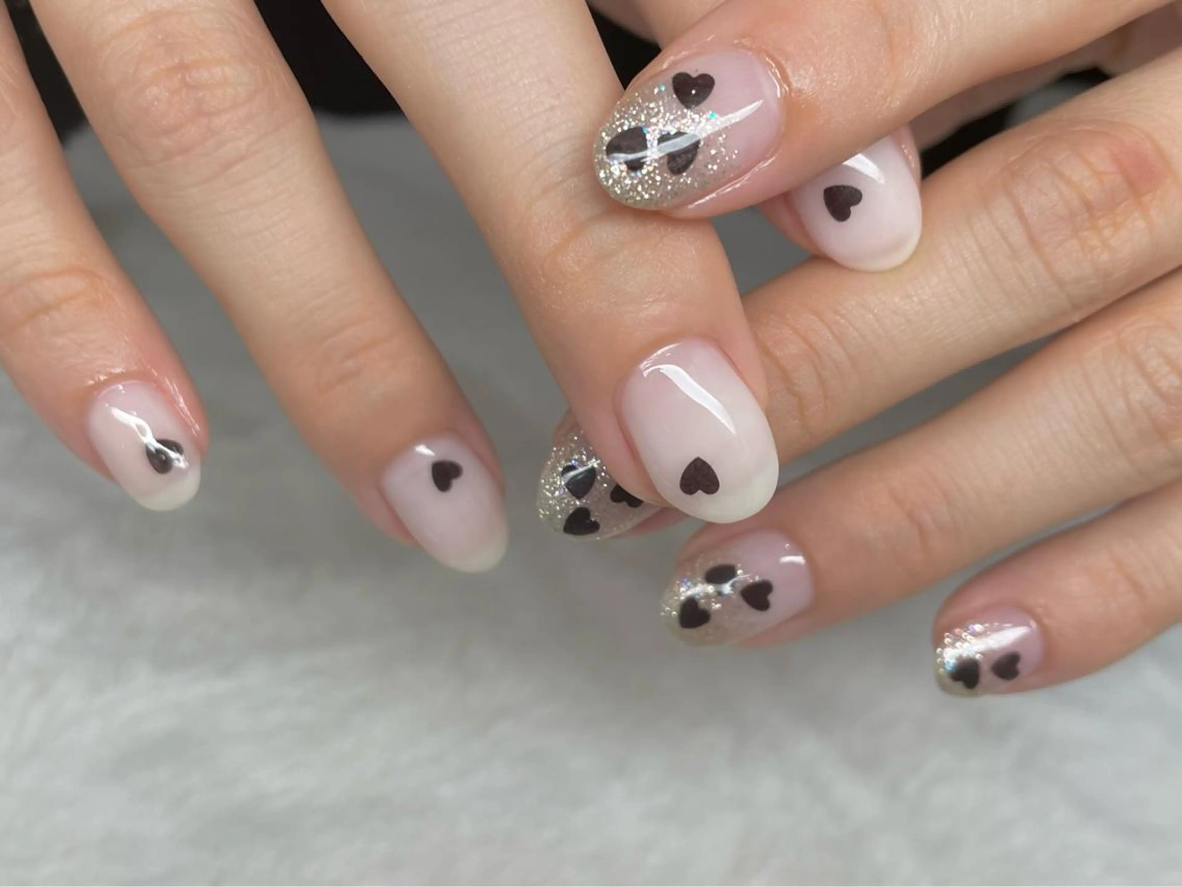 ネイル ハート riri nail所属・riri-nail Rie Endoのネイルデザイン