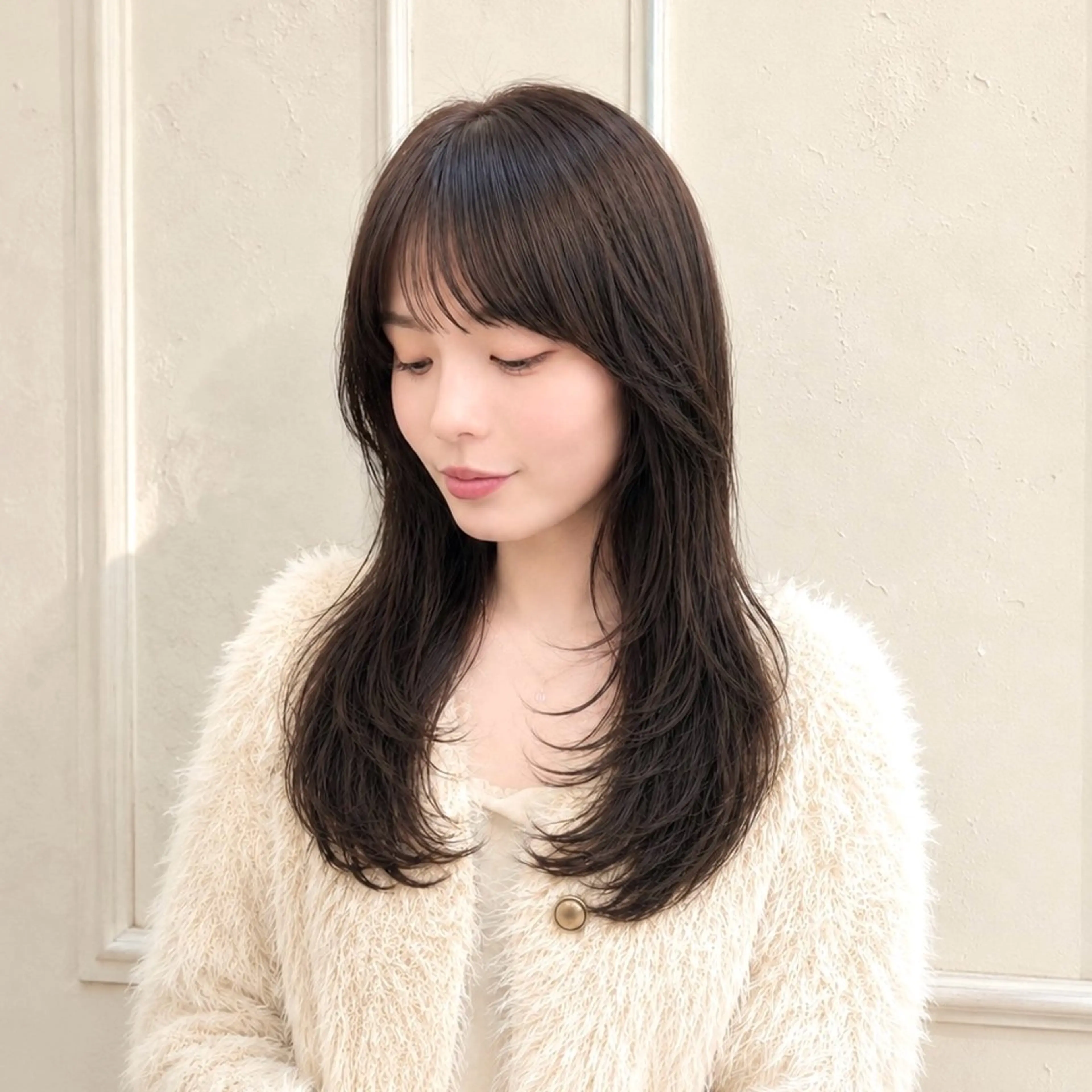 ロング カット ヘアカラー rena/レイヤー /メンズ◎のヘアスタイル