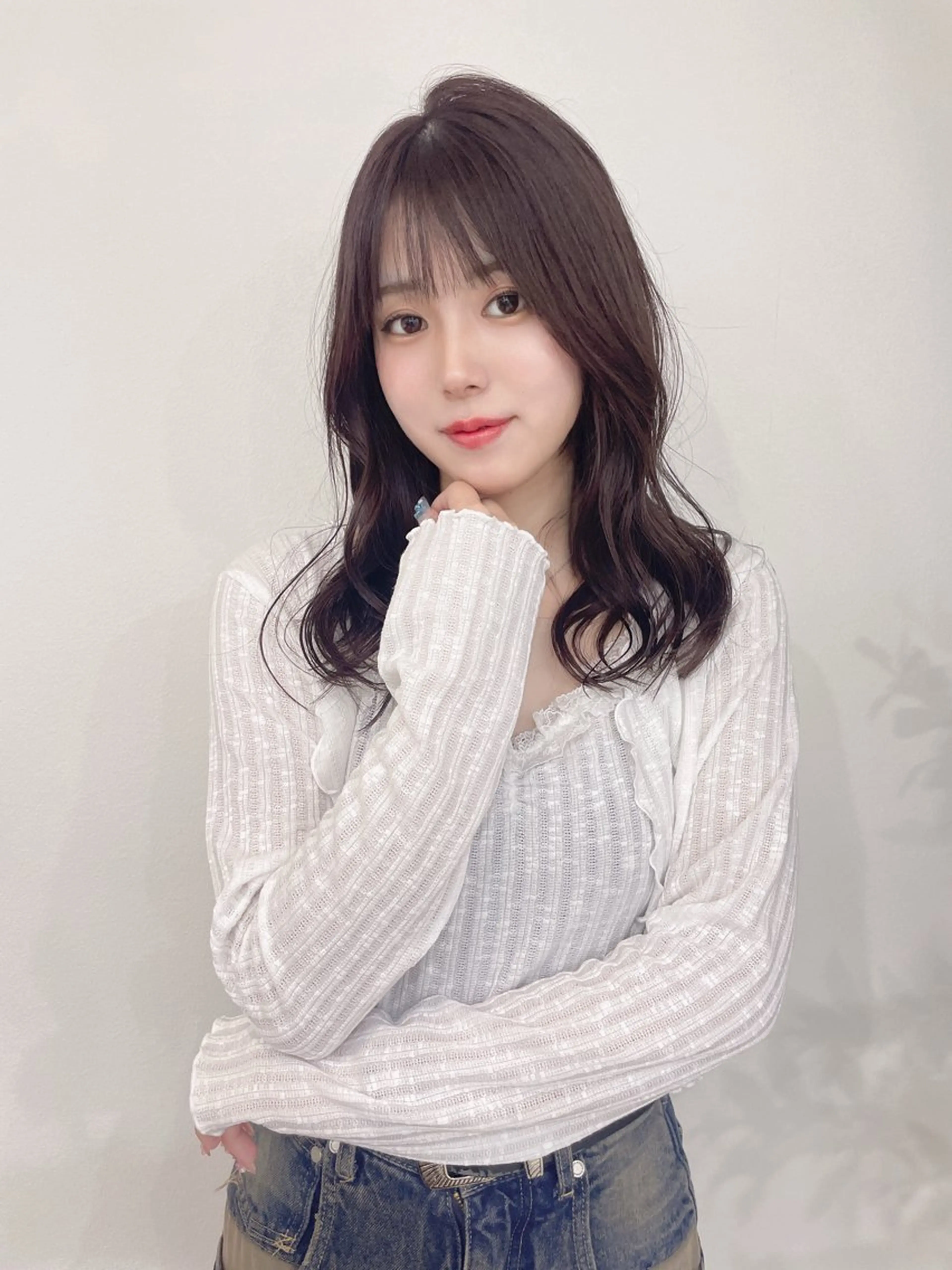 セミロング カラー カット ヘアカラー トリートメント 髪質改善縮毛矯正 ◽️河野泰貴のヘアスタイル