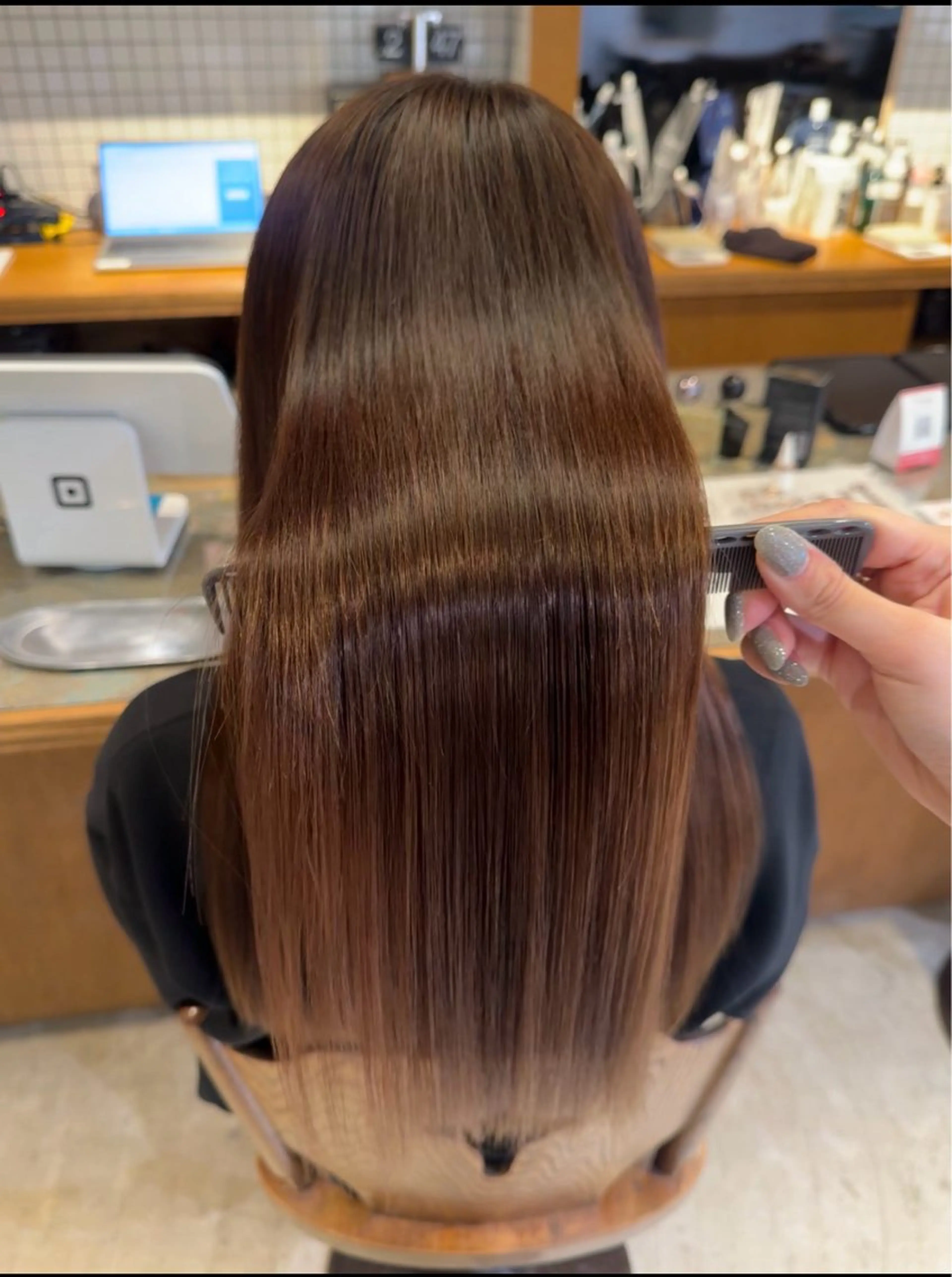 【今だけ！！！】酸性ストレート+トリートメント🎀ིྀ✨の写真