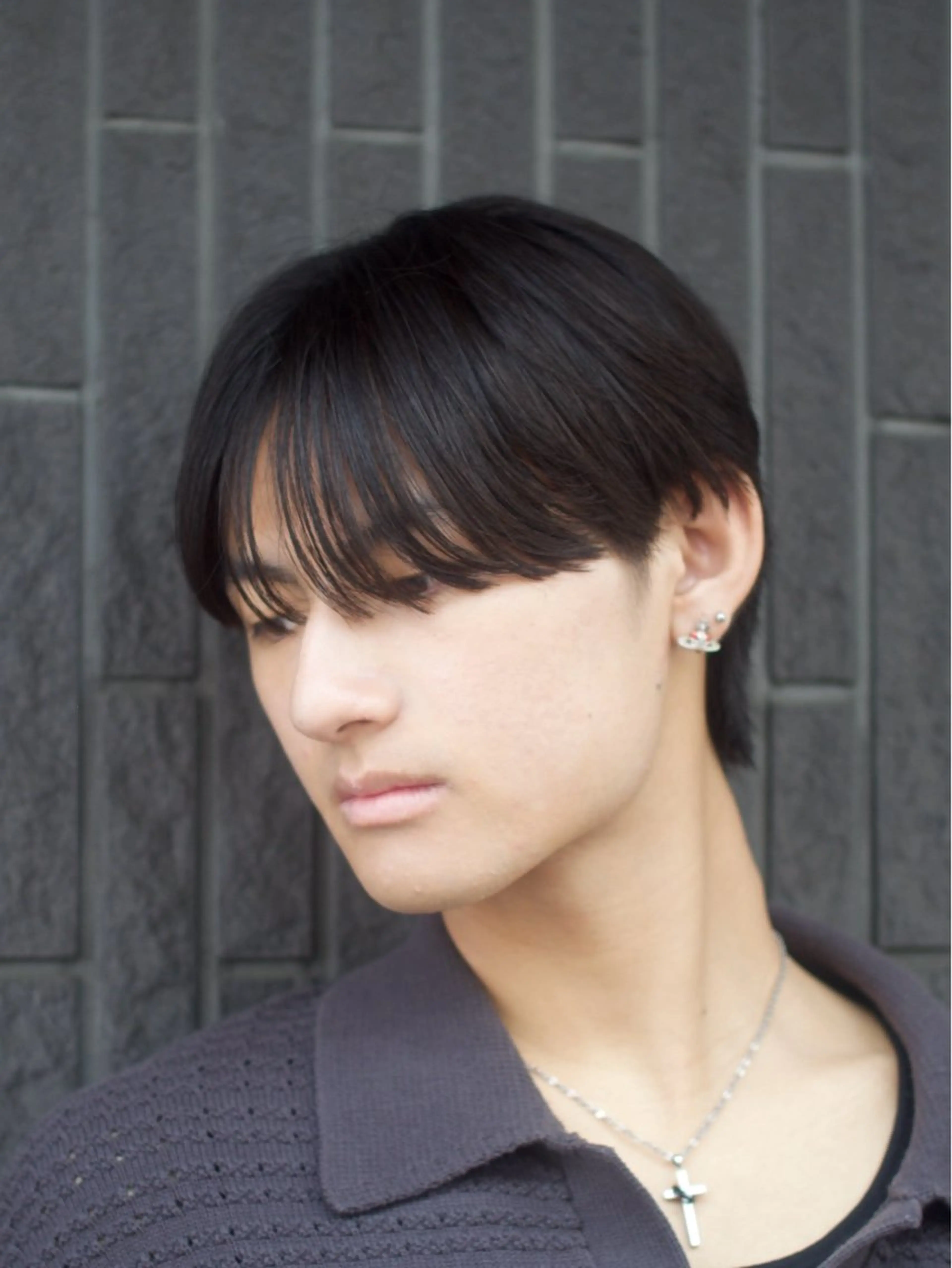 メンズ カット あおき いおりのヘアスタイル