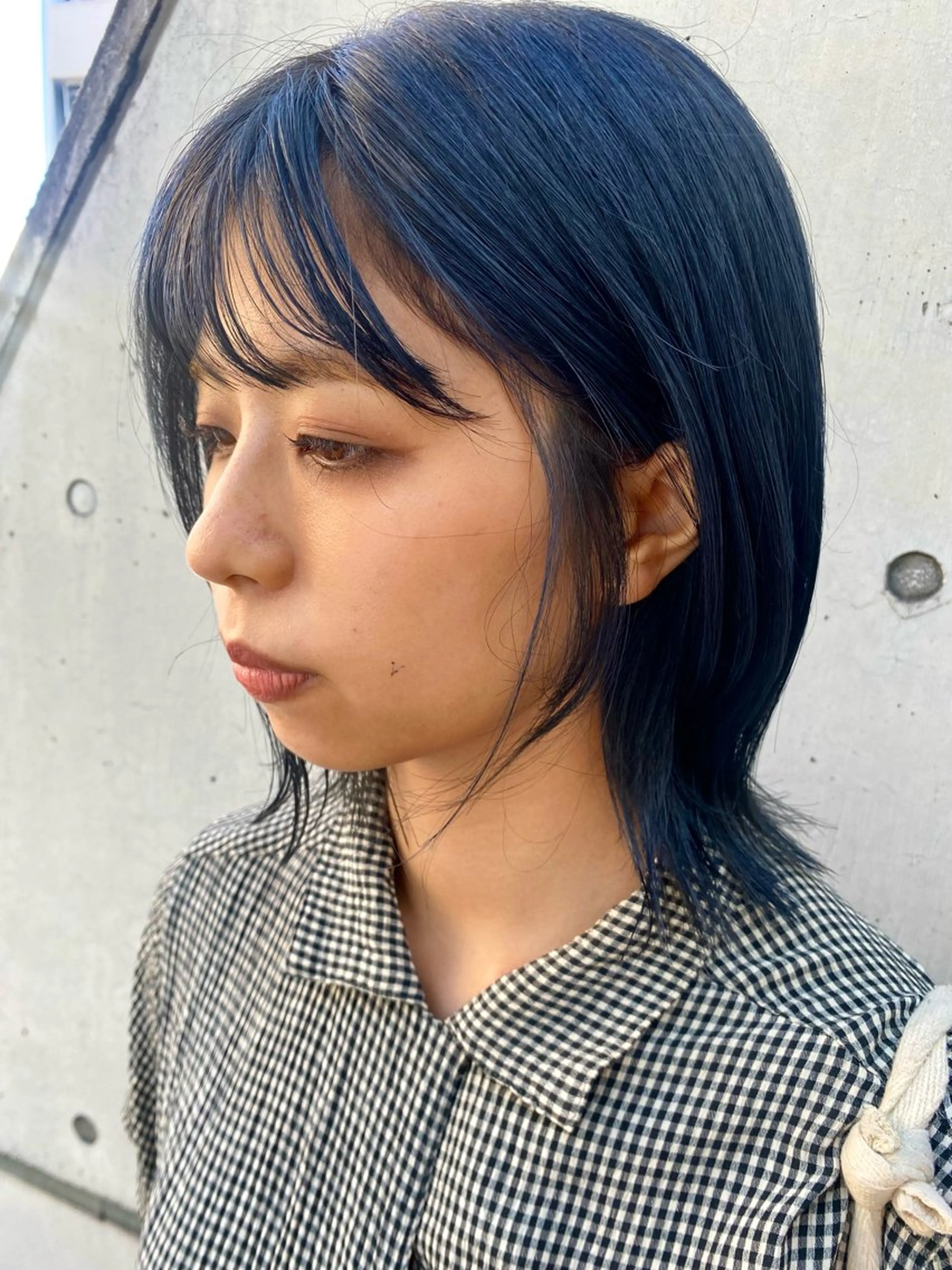 ミディアム カラー 透明感カラー ダブルカラー ハイライトカラー イルミナカラー インナーカラー misa🫧ナチュラ ル縮毛矯正/髪質改善のヘアスタイル