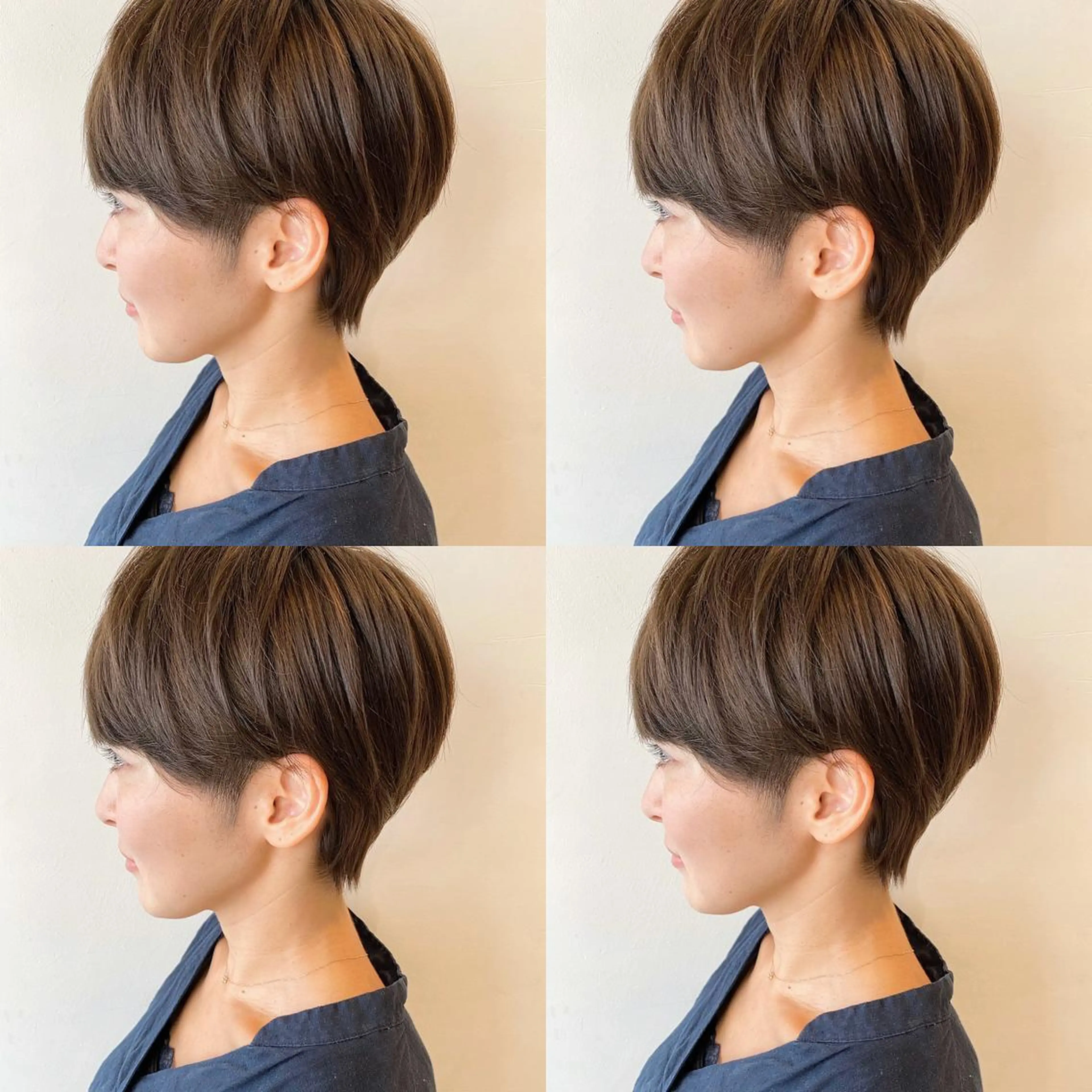 ショート カラー ヘアアレンジ アッシュ アッシュグレー ショートヘア カット ヘアカラー トリートメント ヘッドスパ SALOWIN銀座VORT所属・小林 佳祐のヘアスタイル