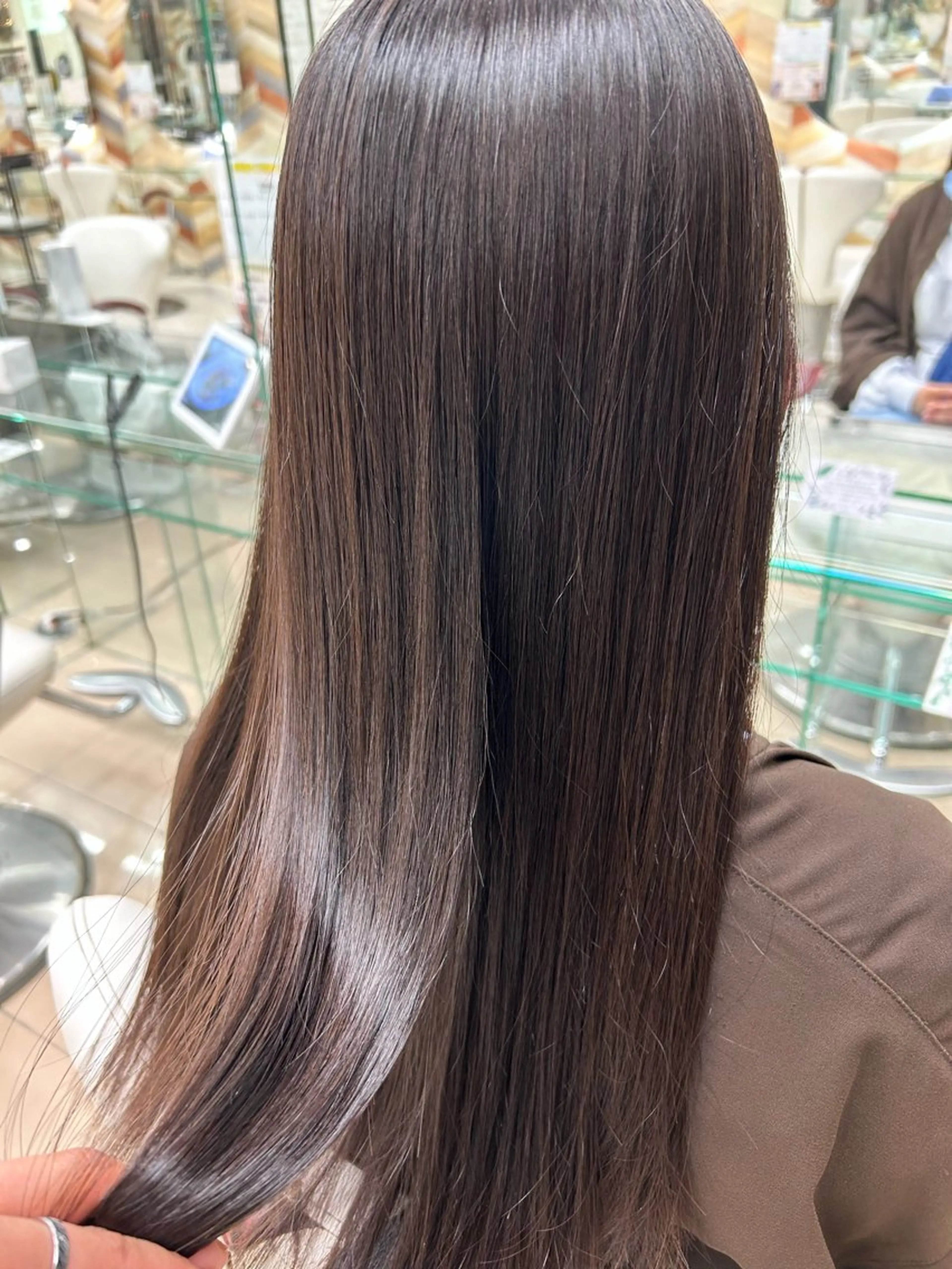 ロング カラー 髪質改善 トリートメント EARTH kazu🐰のヘアスタイル