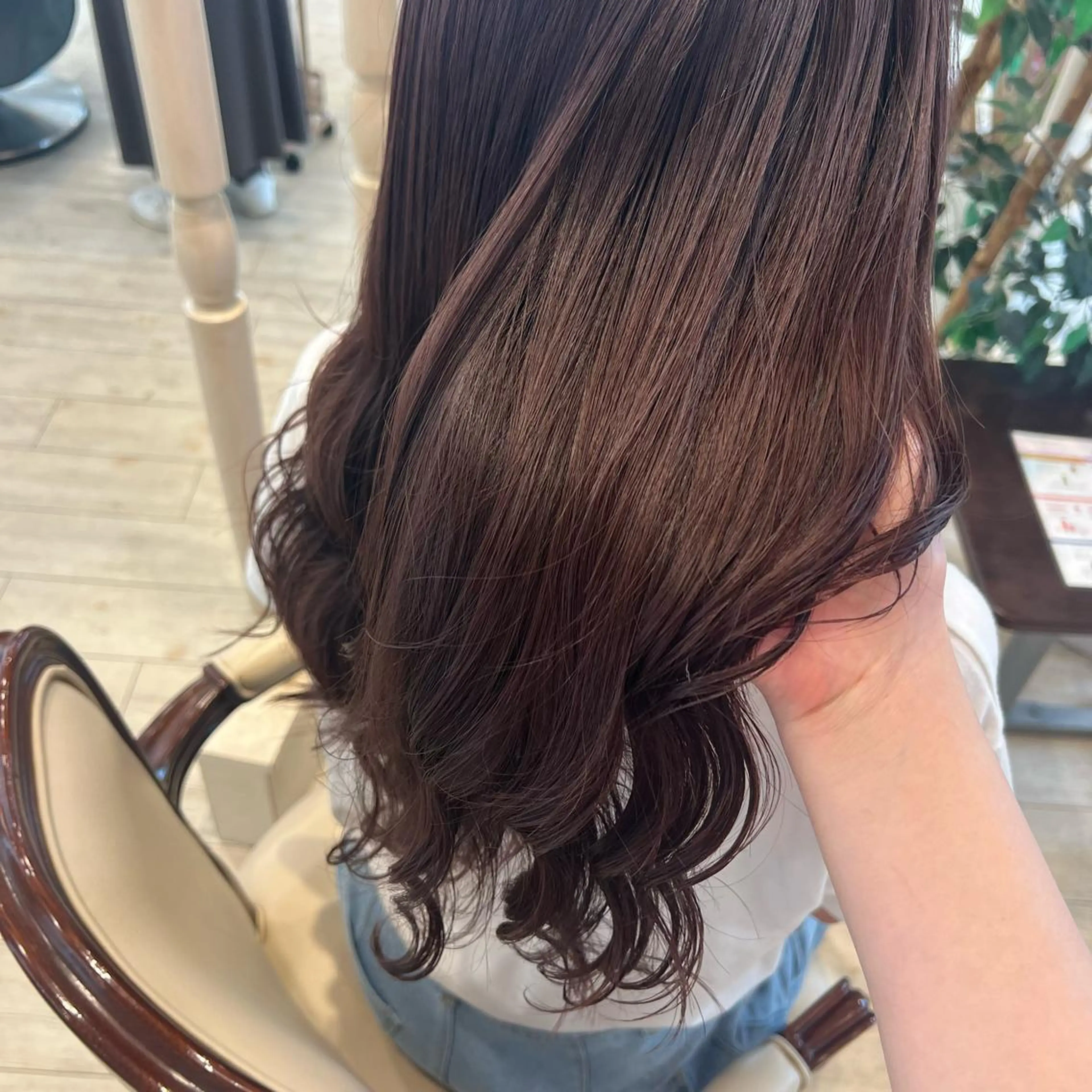 ロング カラー ブリーチ ブラウンカラー ラベンダーカラー ブリーチなしカラー トリートメント 🌷川崎/ボブ/ アレンジ/コトネ🌷のその他イメージ