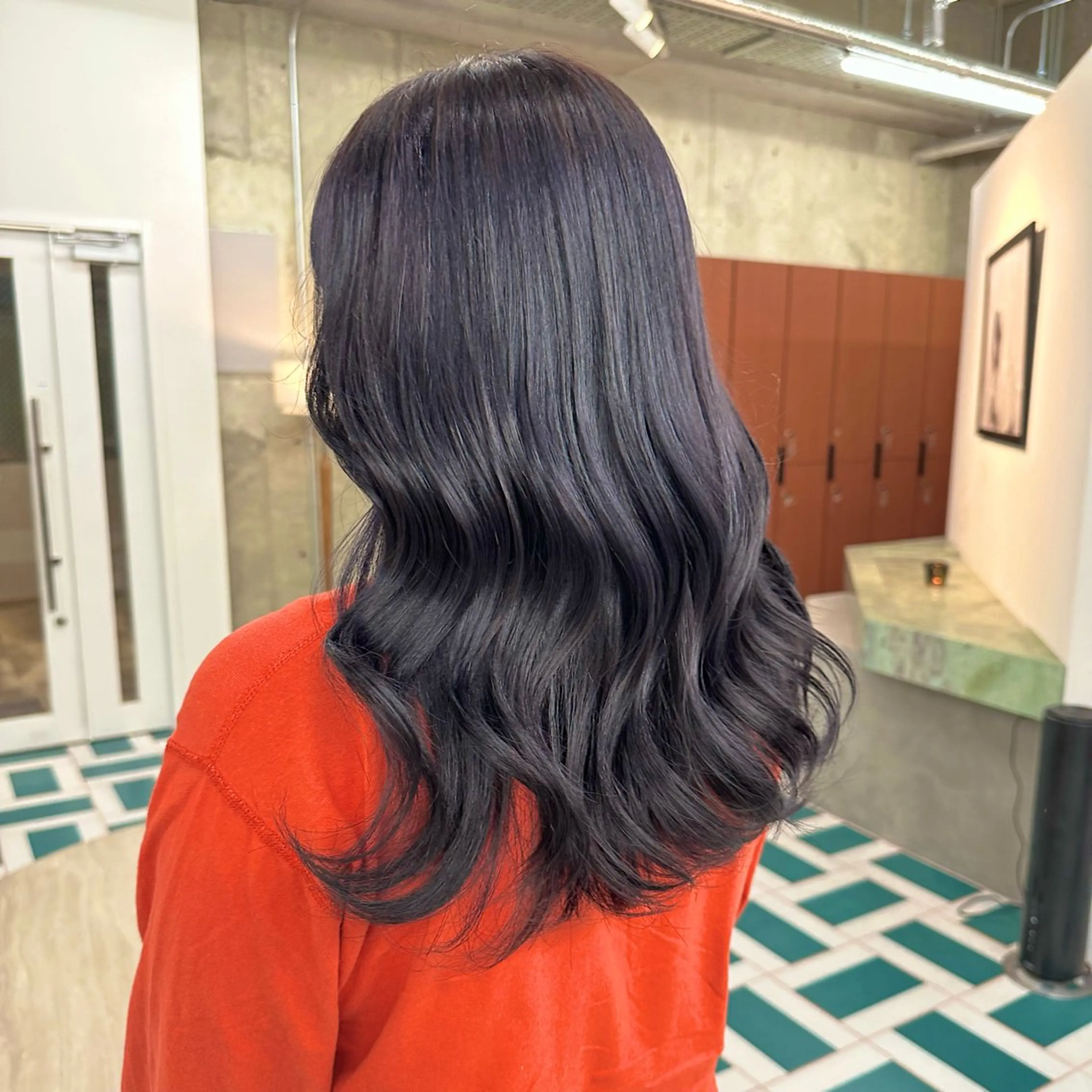 セミロング カラー ボブ/艶髪/栄/ 名古屋/COCOのヘアスタイル