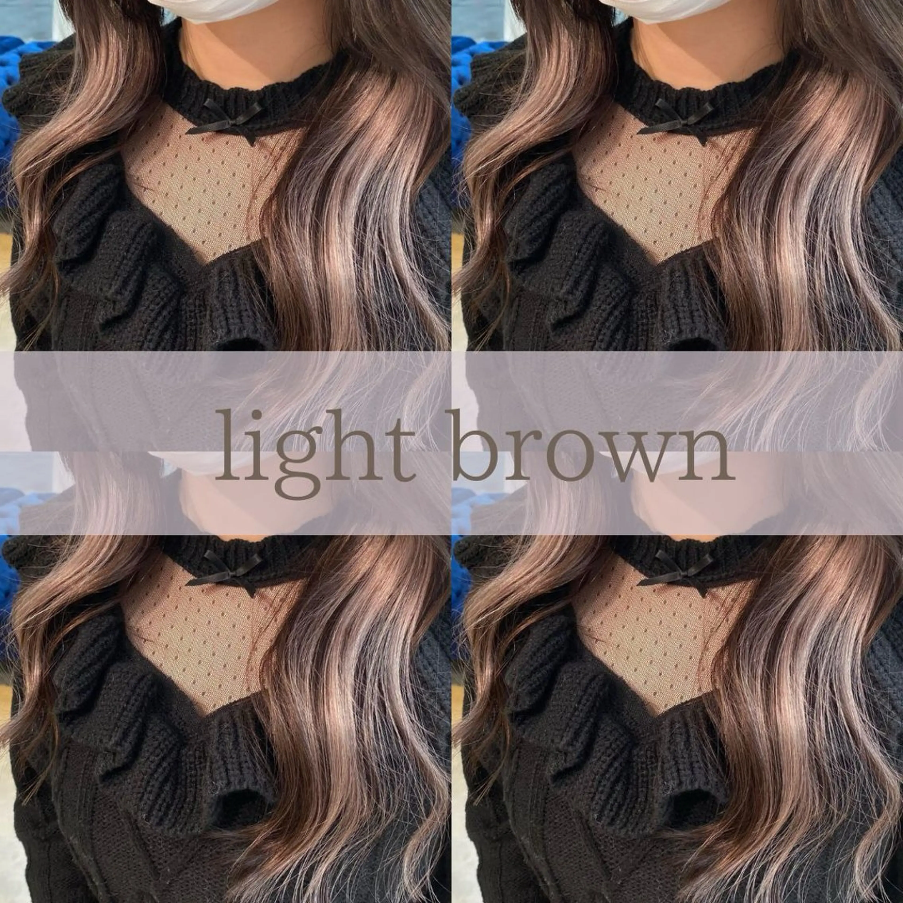 【インナーカラー／イヤリングカラーにオススメ！】シールエクステ10本¥4400​〜​の写真