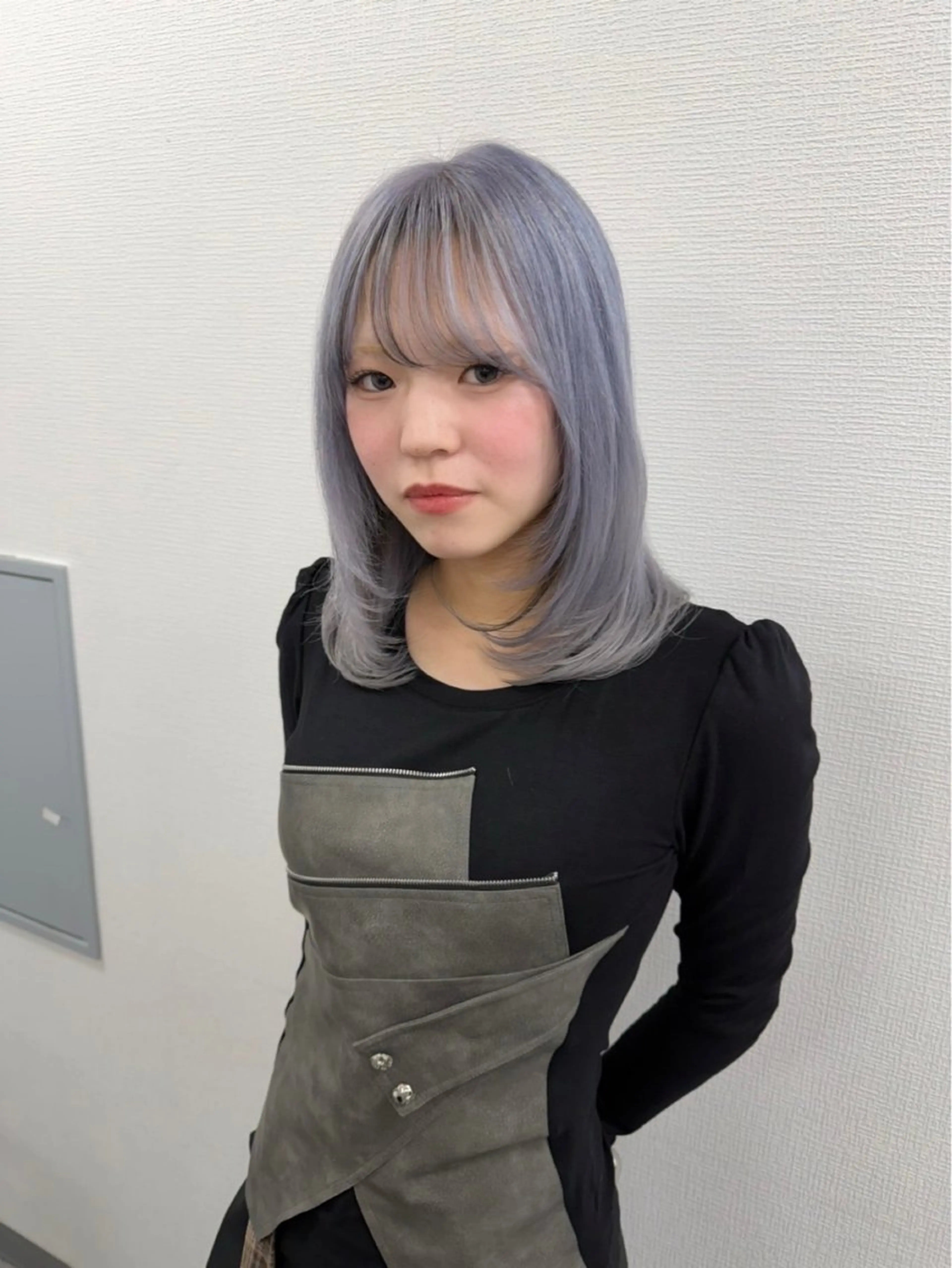 セミロング レイヤーカット 吉田 成希のヘアスタイル