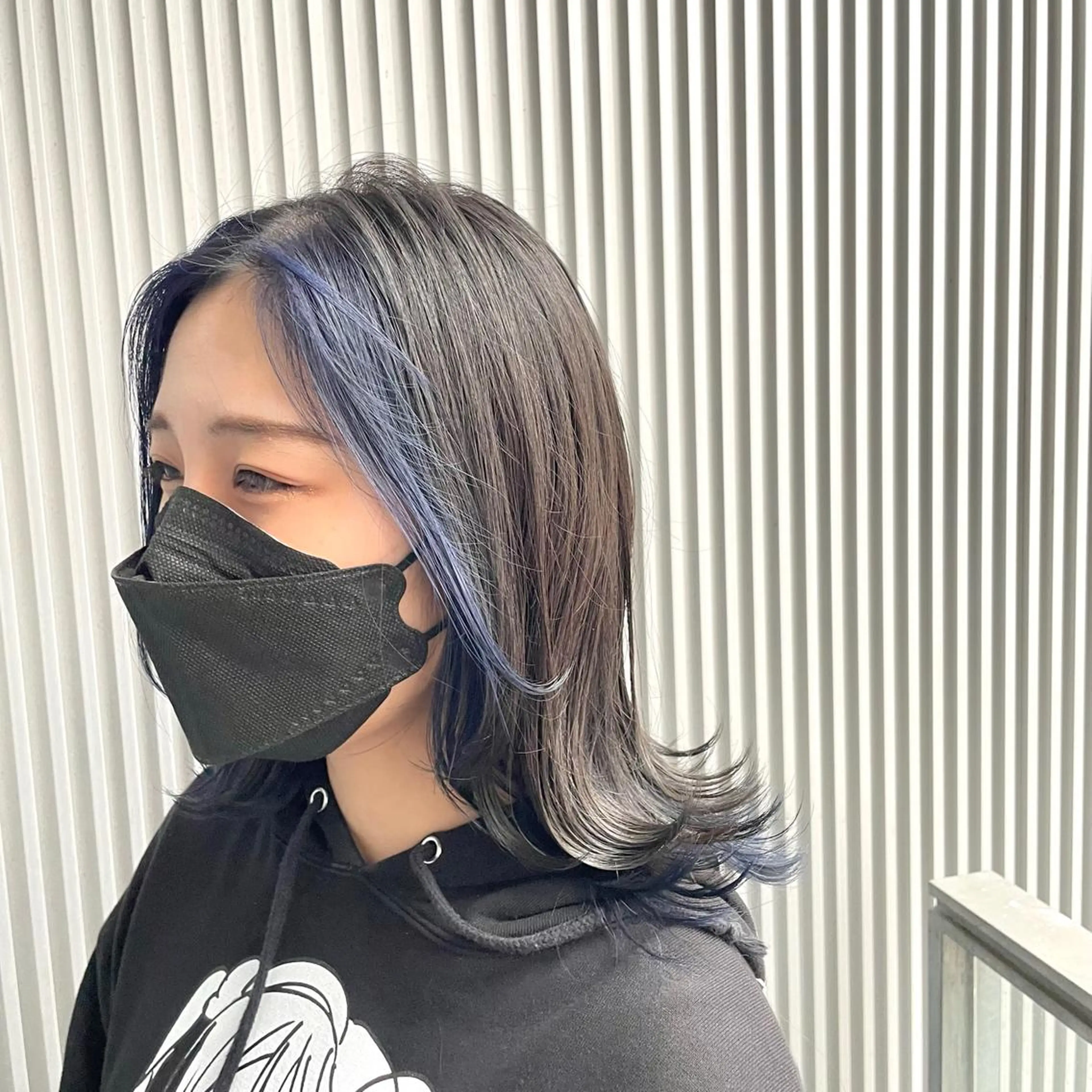 ミディアム カラー 💫小顔カット TAROのヘアスタイル