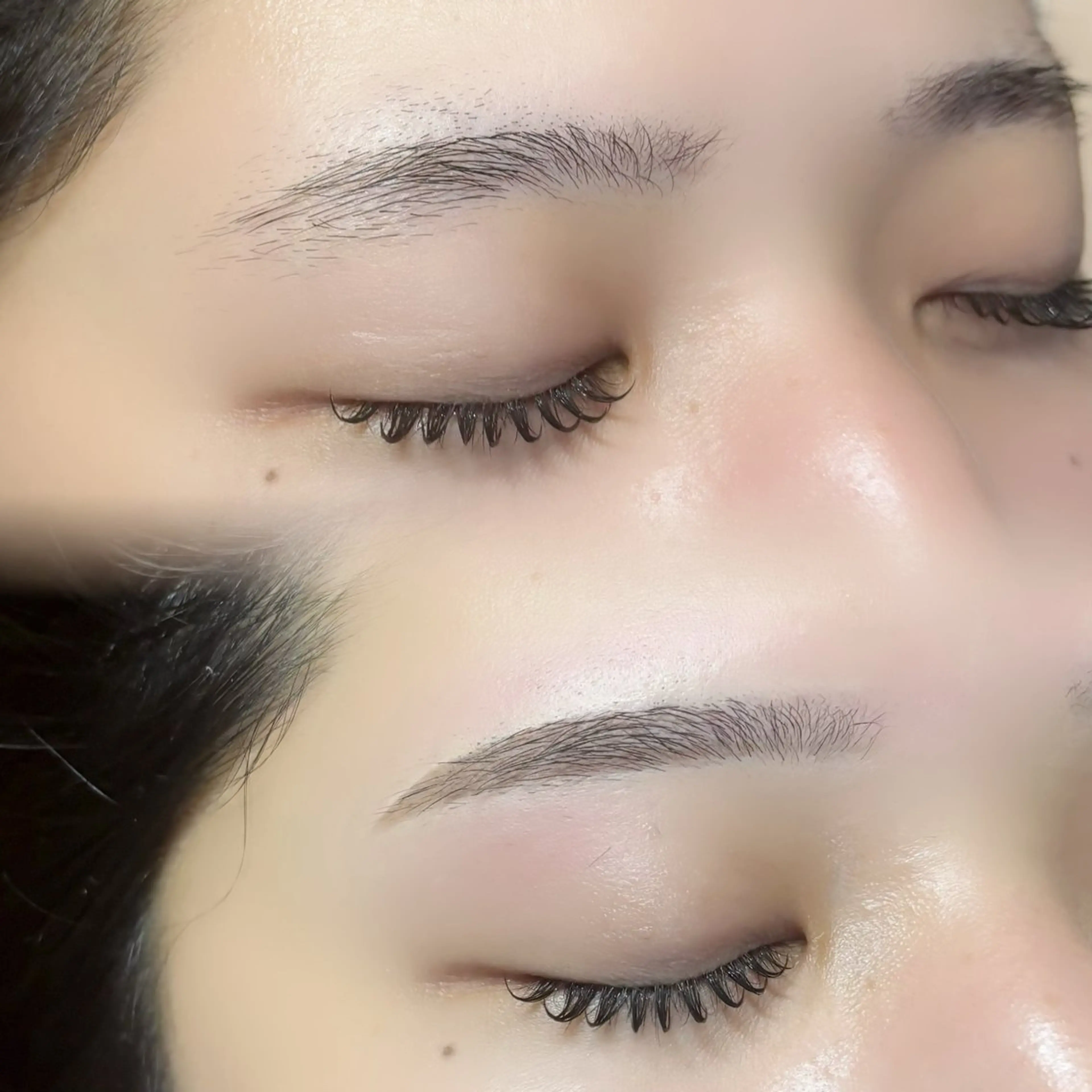 アイブロウ ワックス脱毛 eclat / yui 🍒のマツエク・マツパデザイン