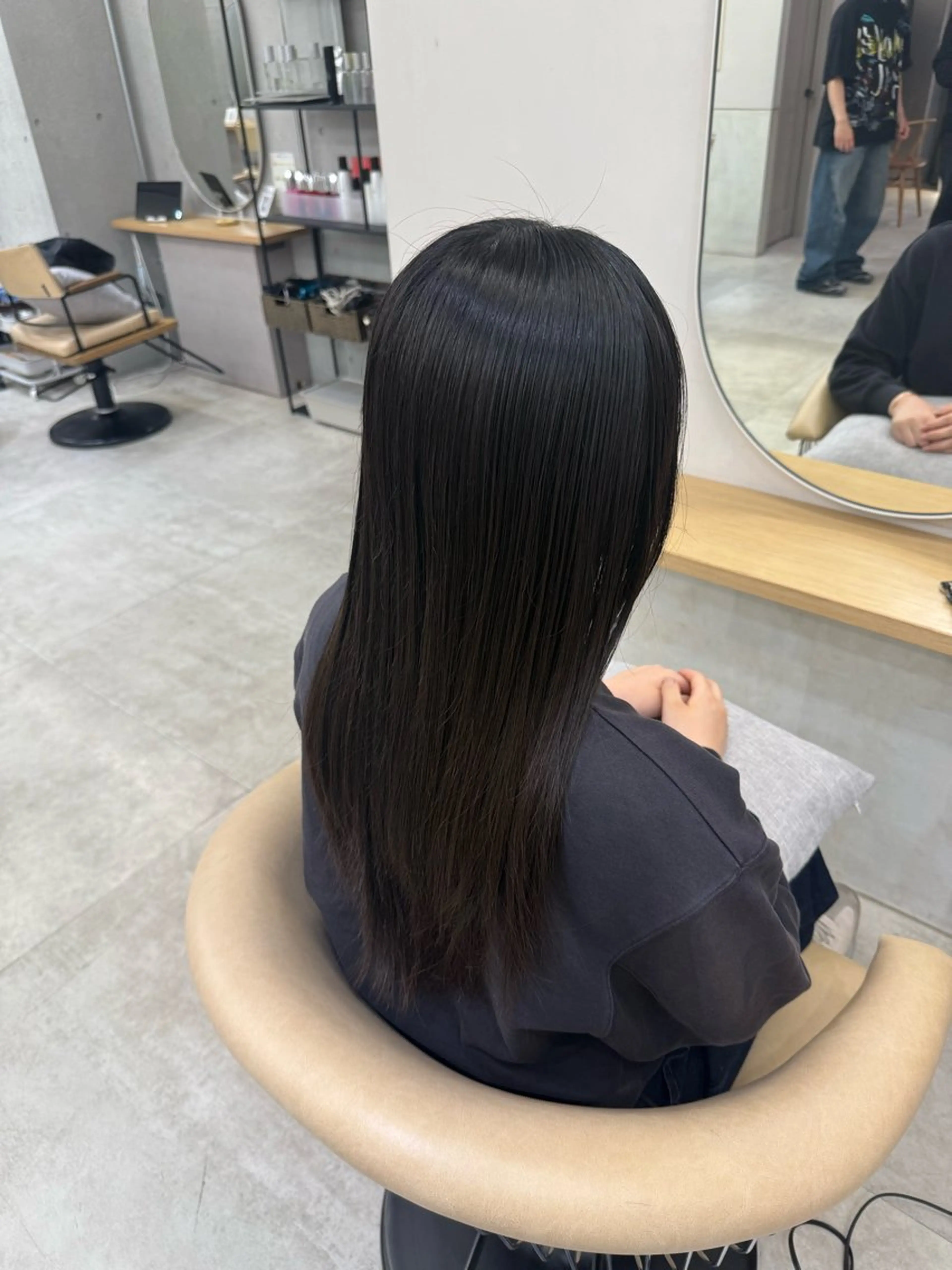 ロング 小野 優雅のヘアスタイル