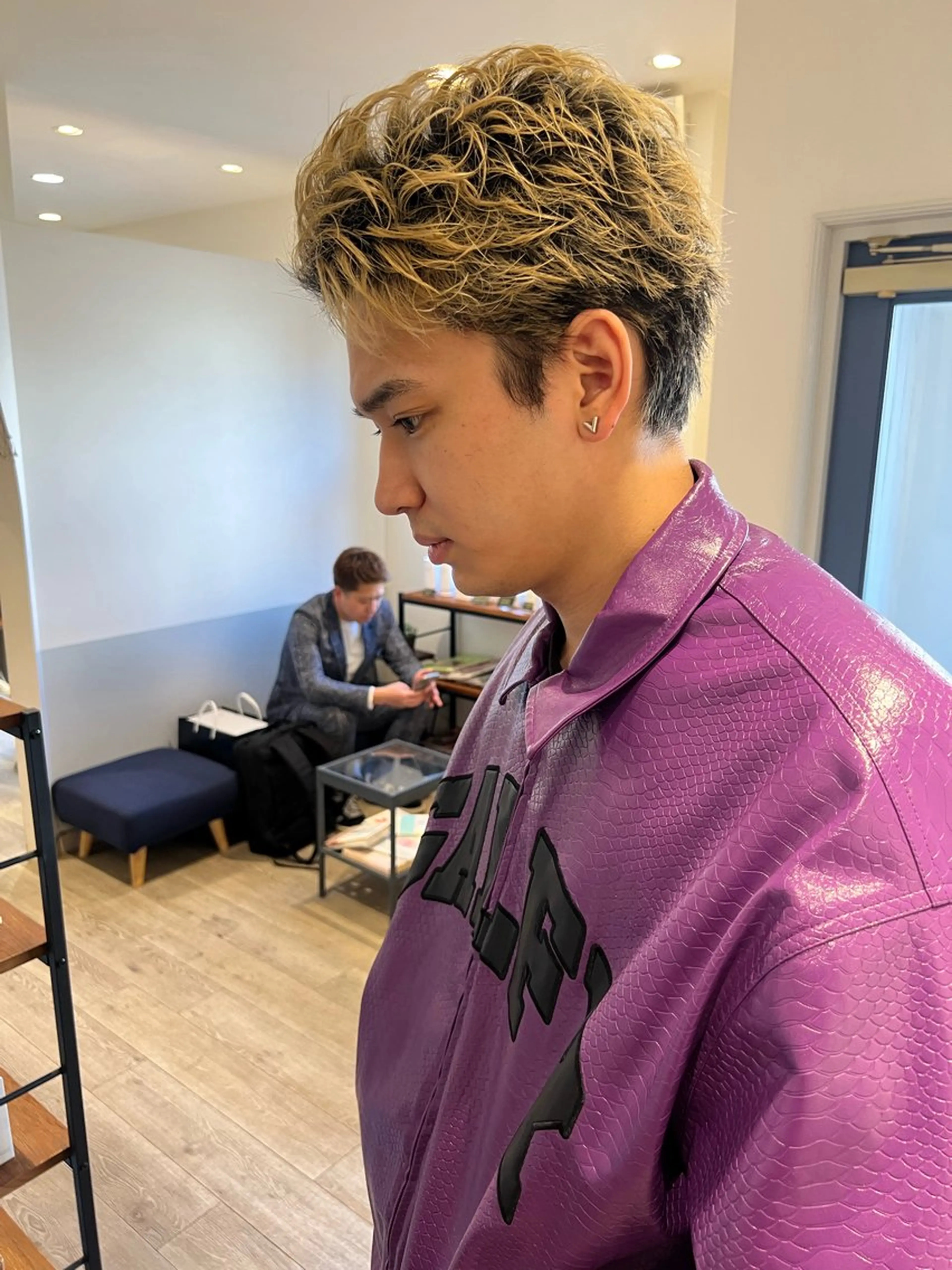 ショート カラー メンズ スパイキーショート ショートヘア カット ヘッドスパ 💐メンズ特化× パーマ💐早坂駆留のヘアスタイル