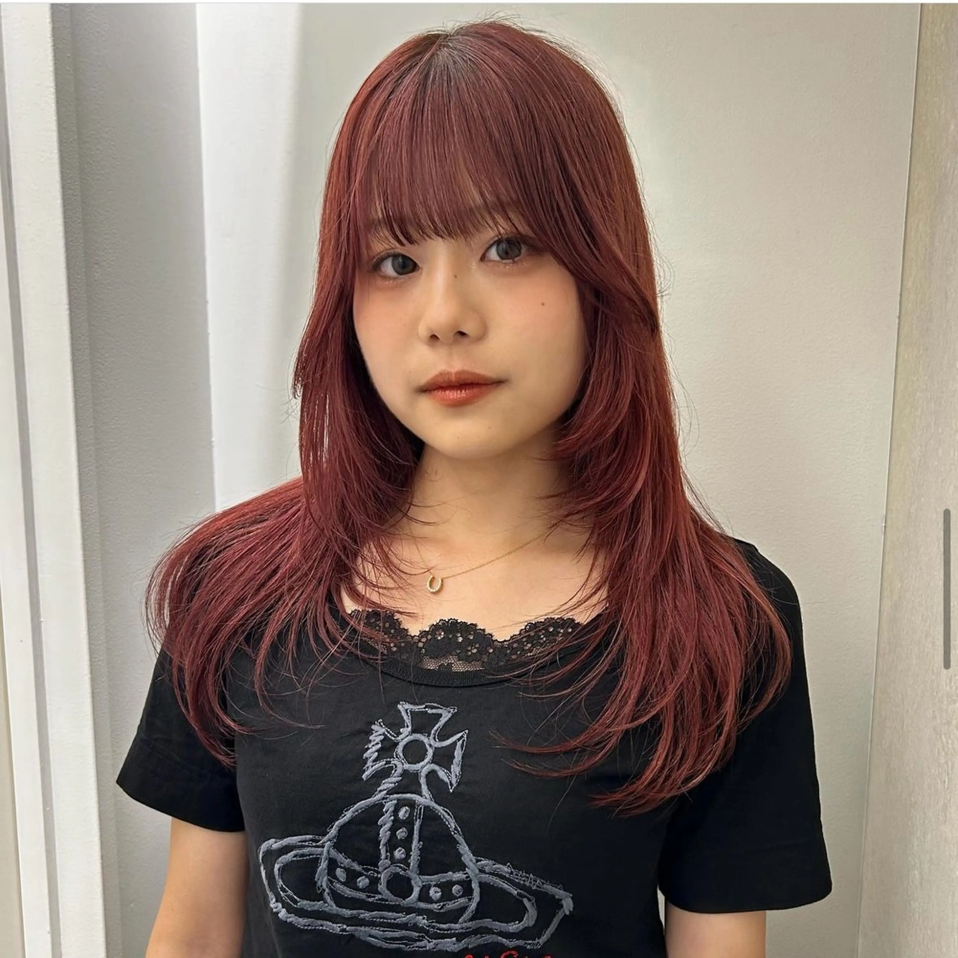 ロング カラー ヘアカラー トリートメント ハイトーン/レイヤー nail 百咲💌のヘアスタイル