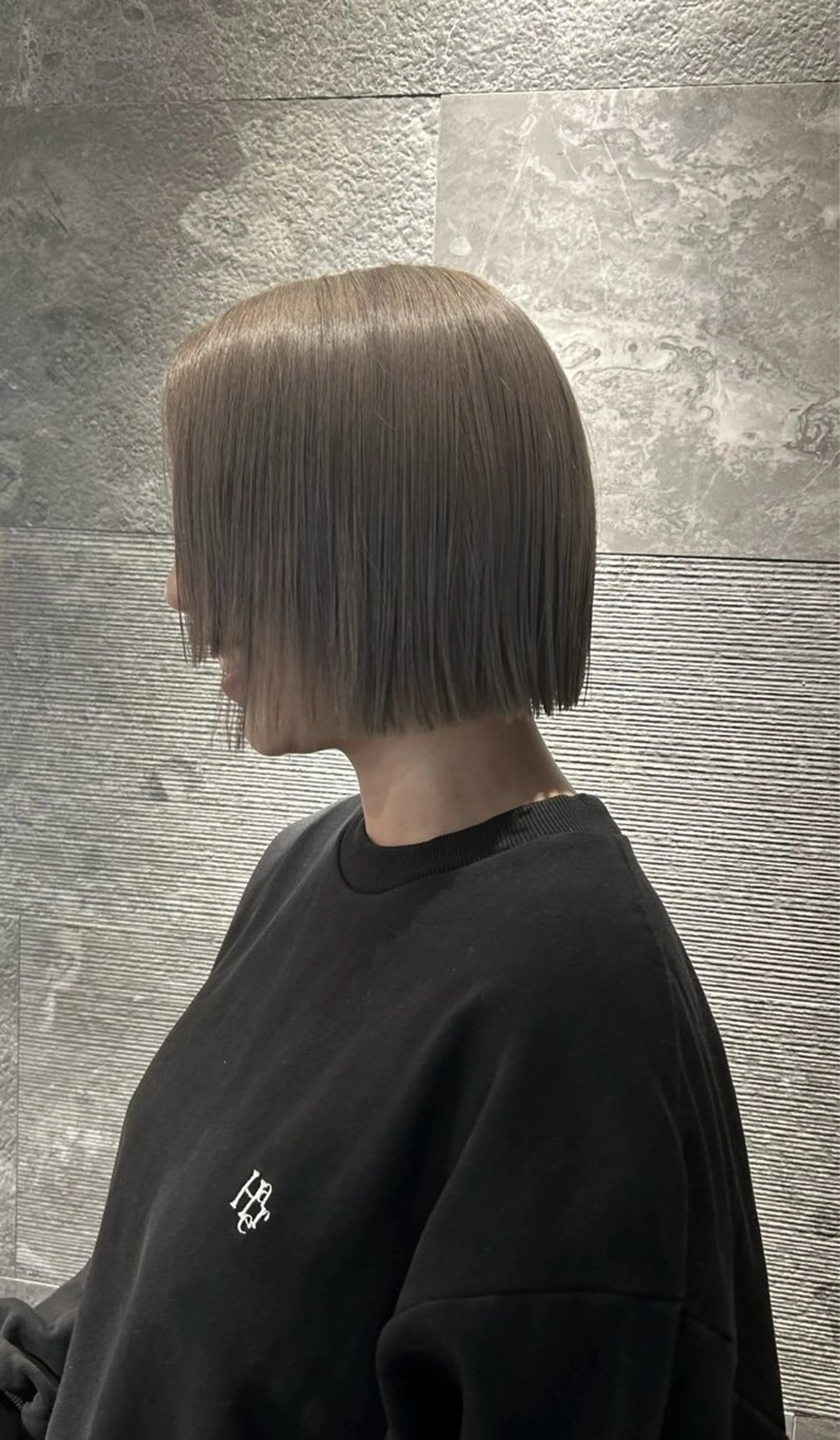 「ブリーチあり」ケアブリーチ➕全体カラーの写真