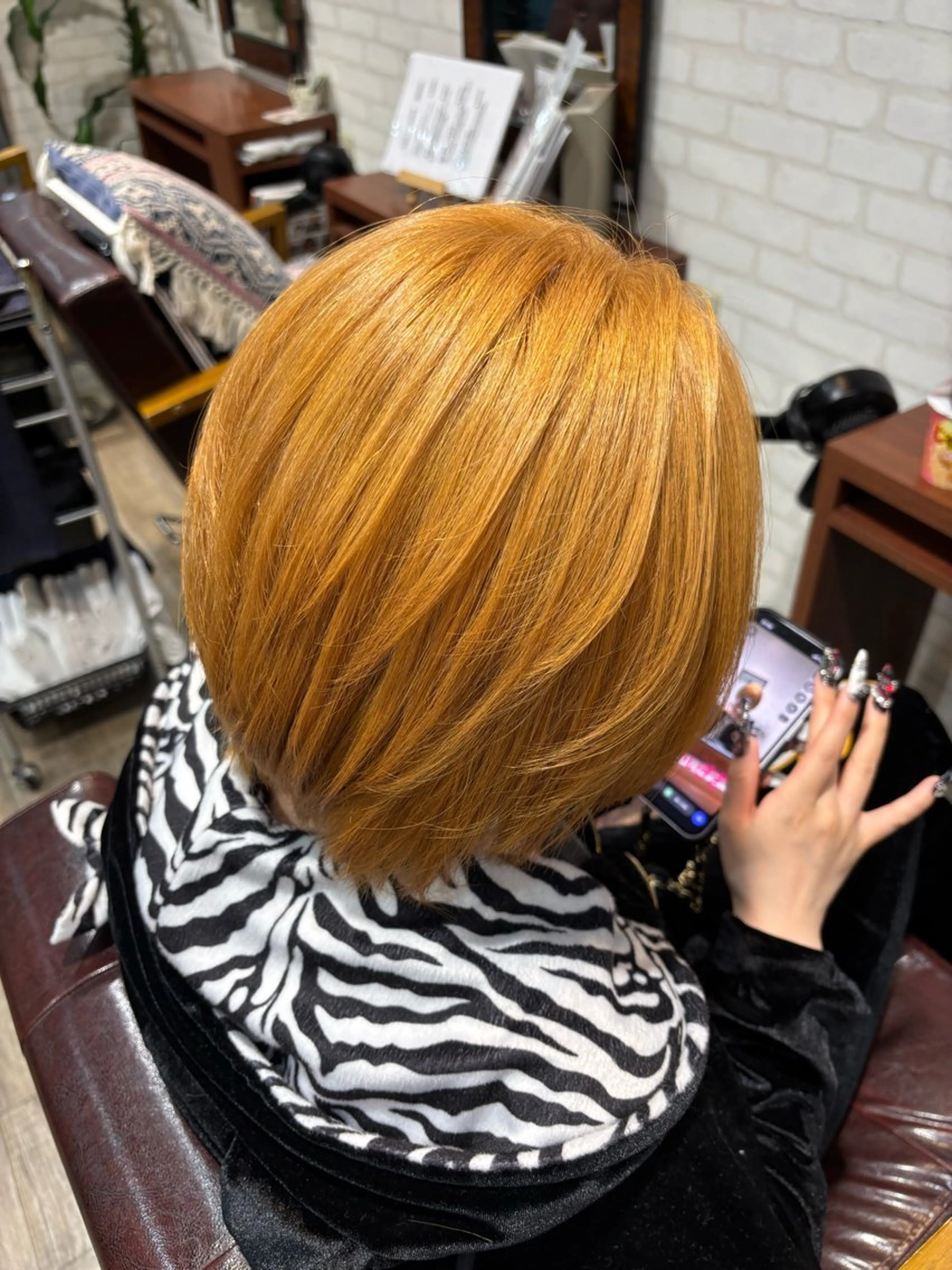 ショート カラー 🫧ブロッサム 田中 琴羽🫧のヘアスタイル