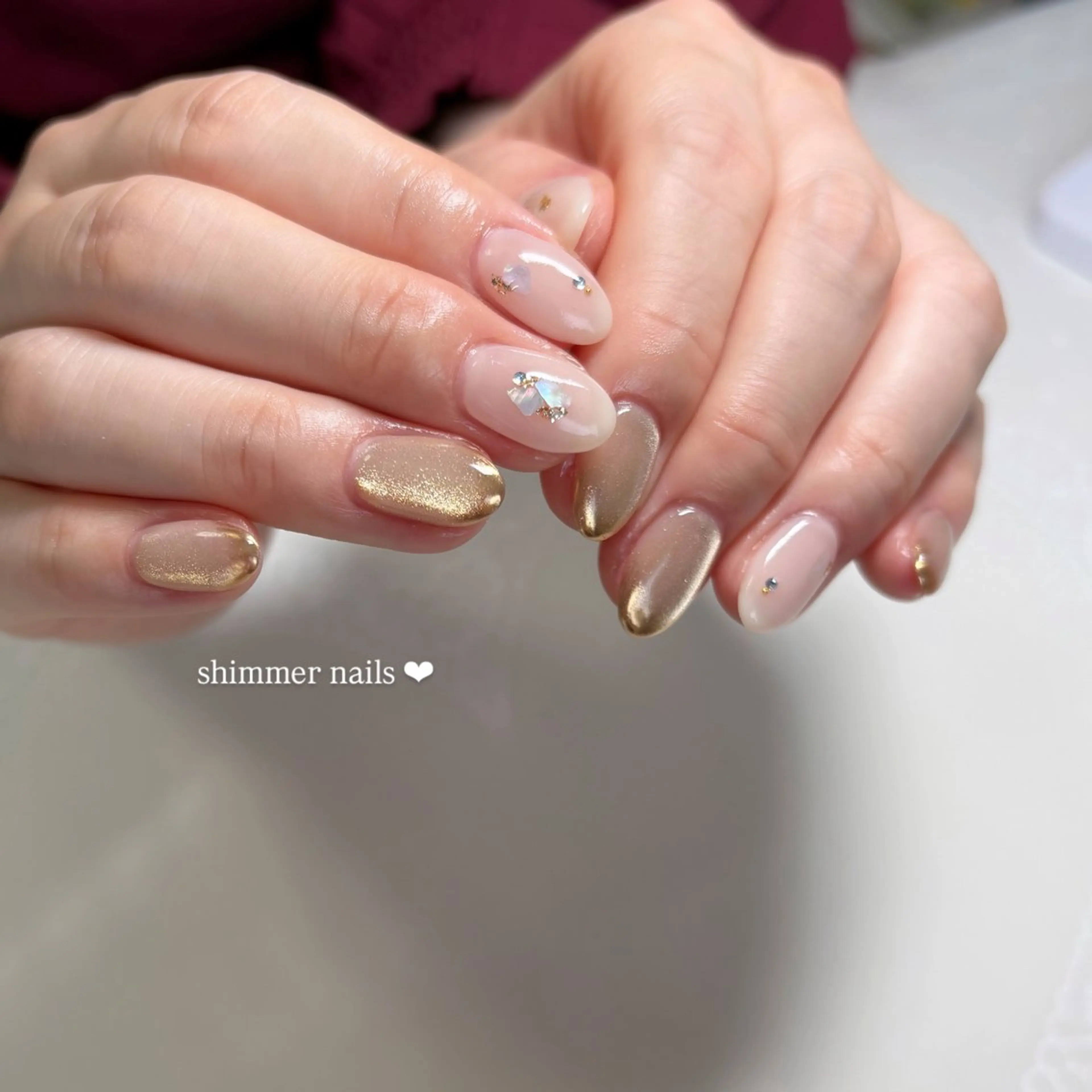ネイル shimmer nailsのネイルデザイン