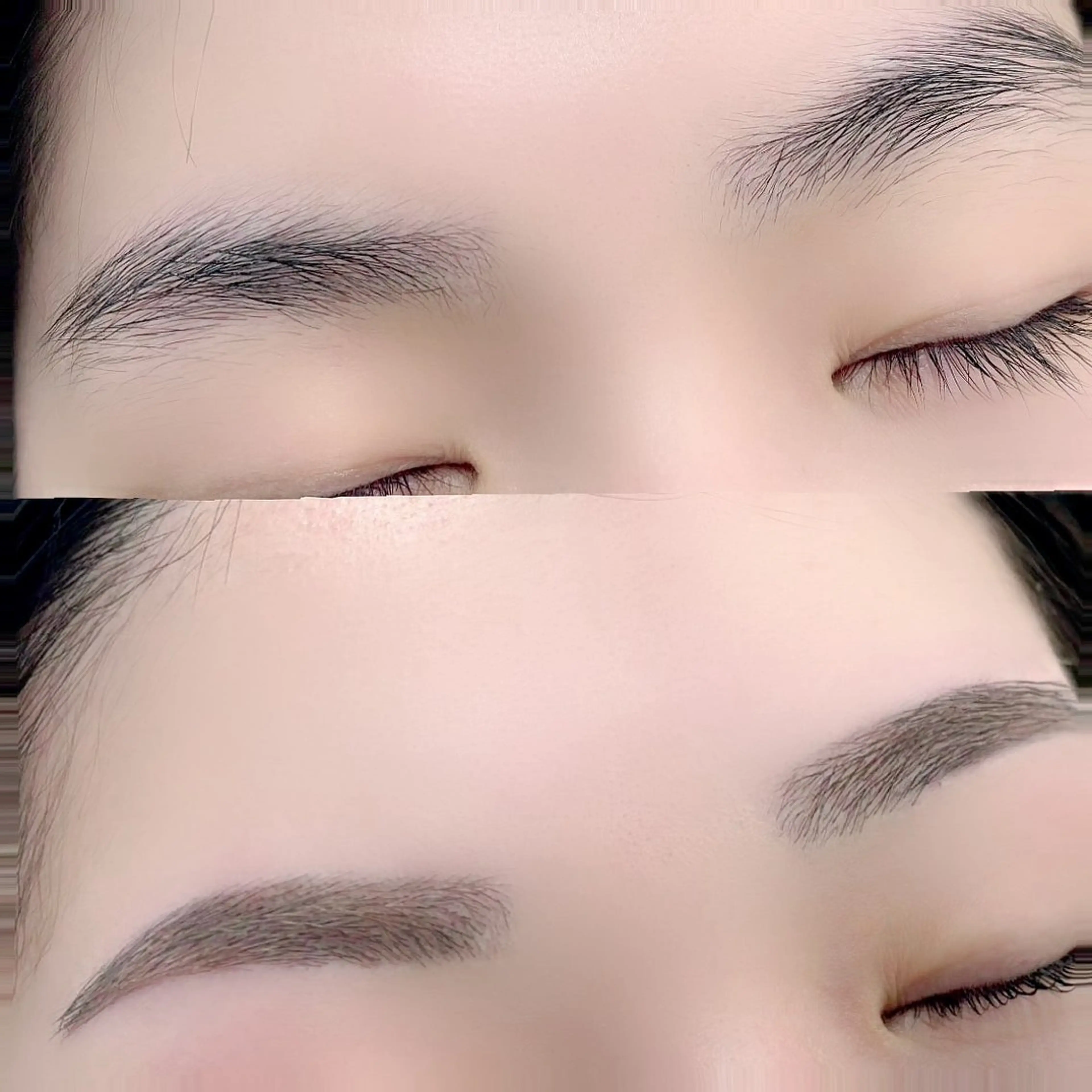 アイブロウ ワックス脱毛 赤坂/警固/まつぱ 束感/LED/Waxのマツエク・マツパデザイン