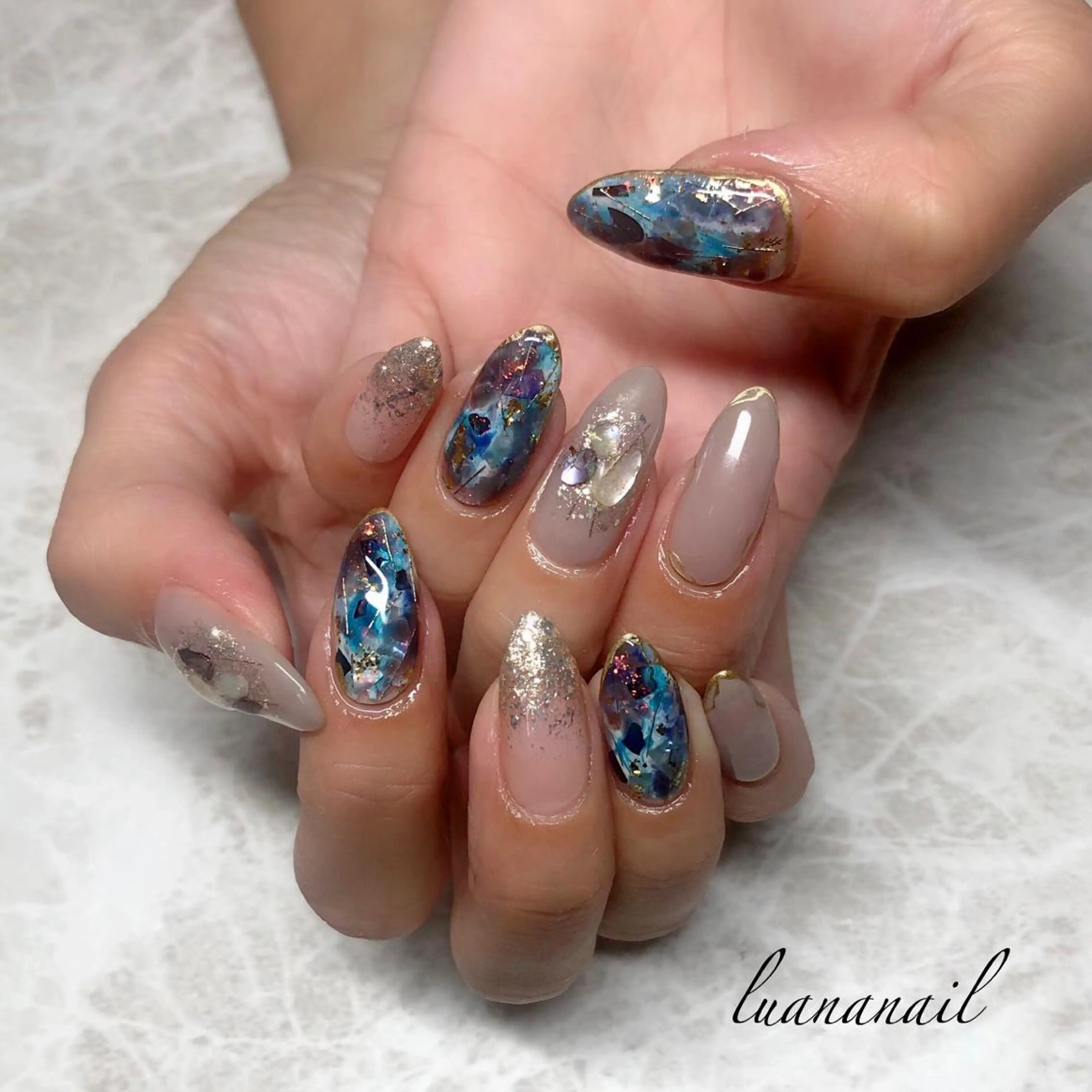 ネイル ハンドネイル luana nailのネイルデザイン