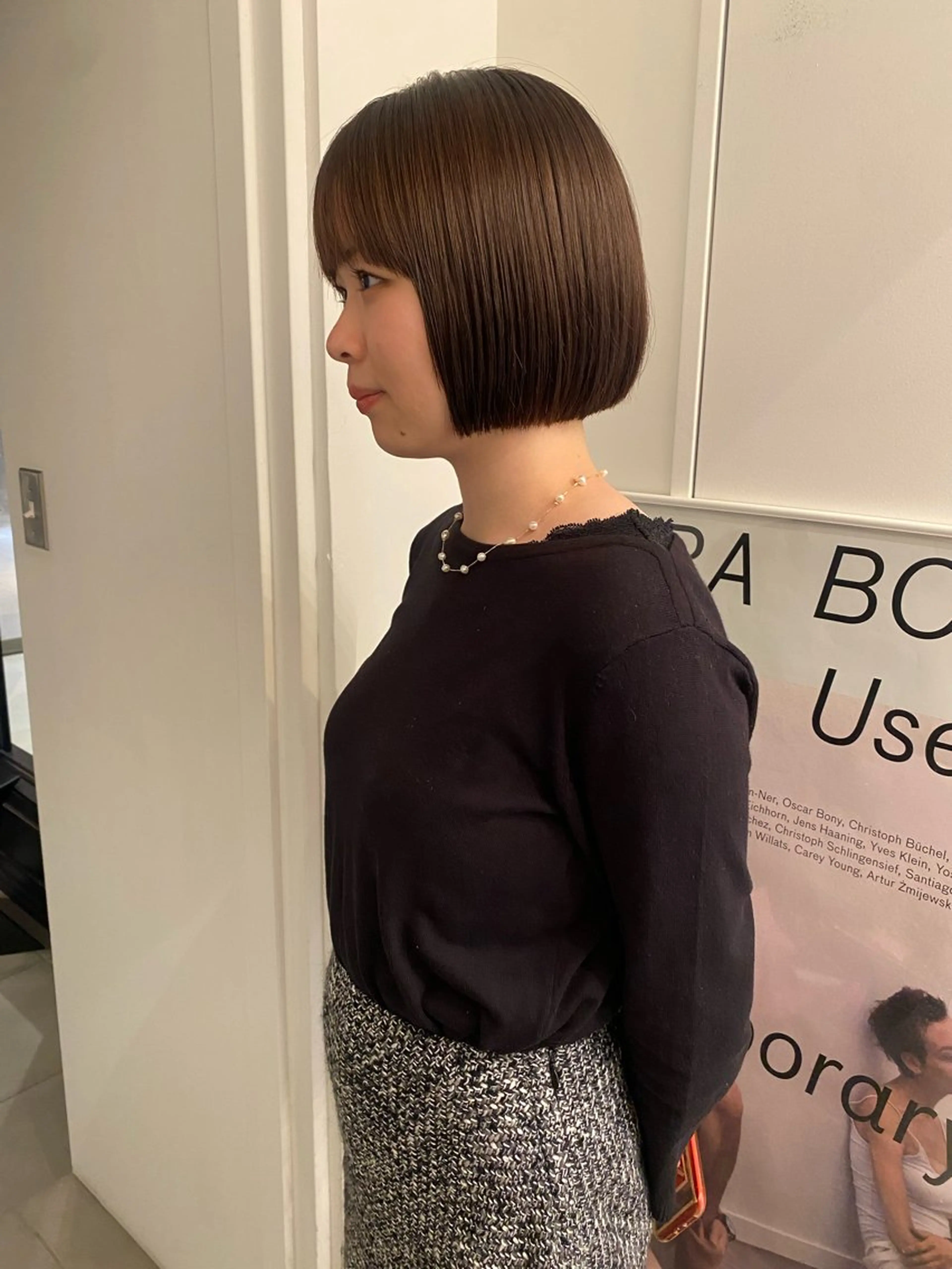 ショート カラー カット riria/ボブ /透明感カラー🎀のヘアスタイル